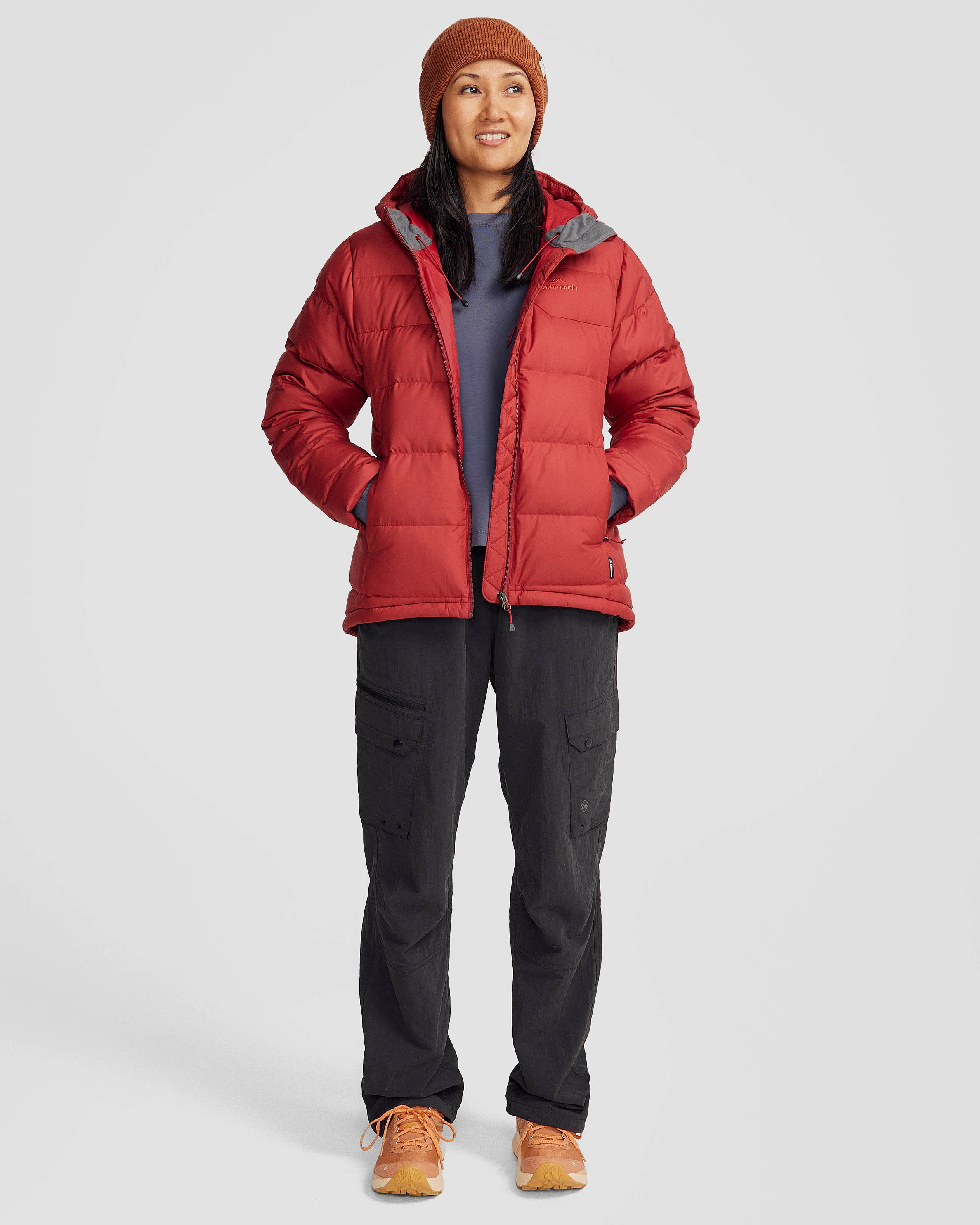 Women's Epiq Hooded Down Jacket - Pinot - Image 2