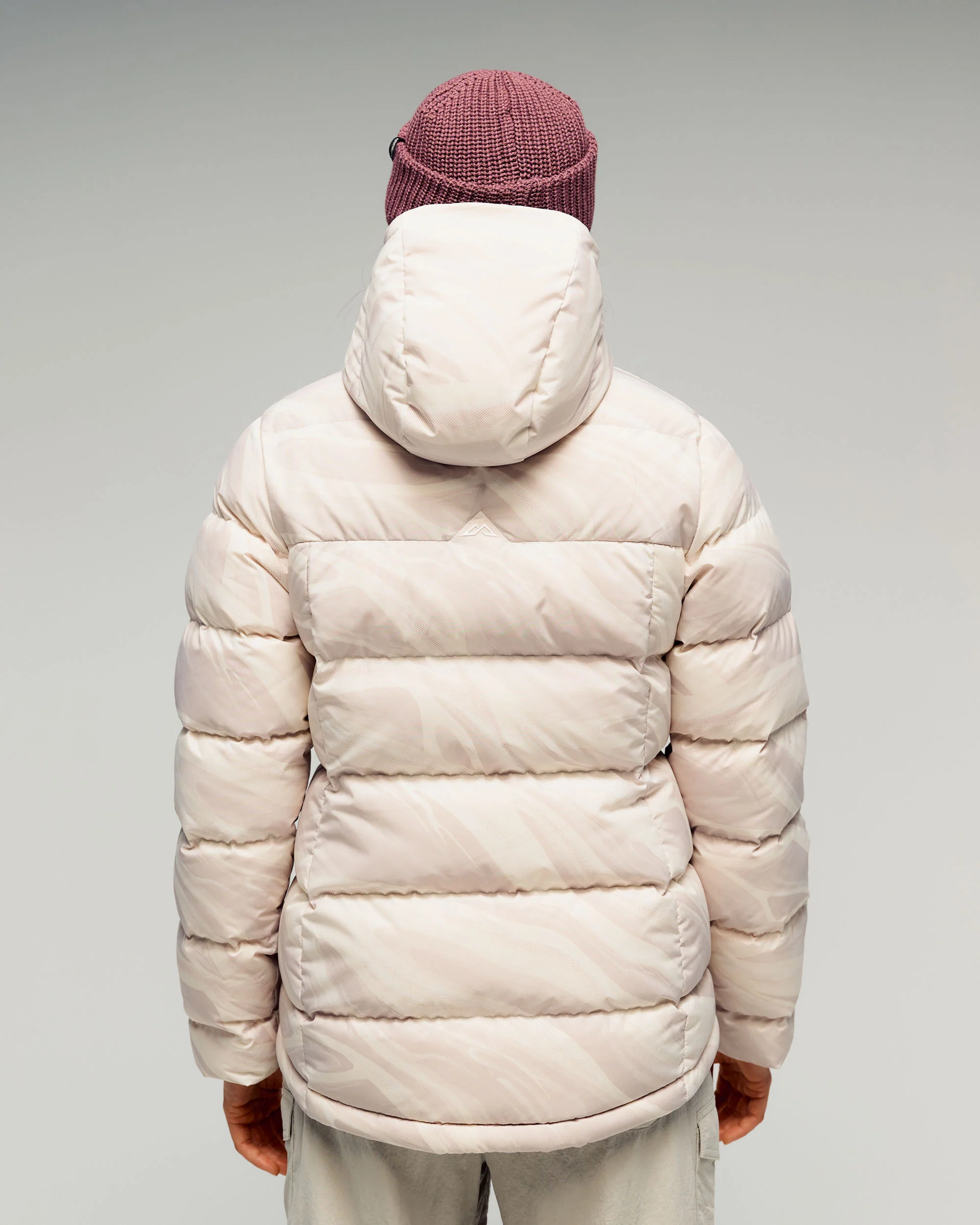 Women's Epiq Hooded Down Jacket -  Shroom Braided River - Image 5