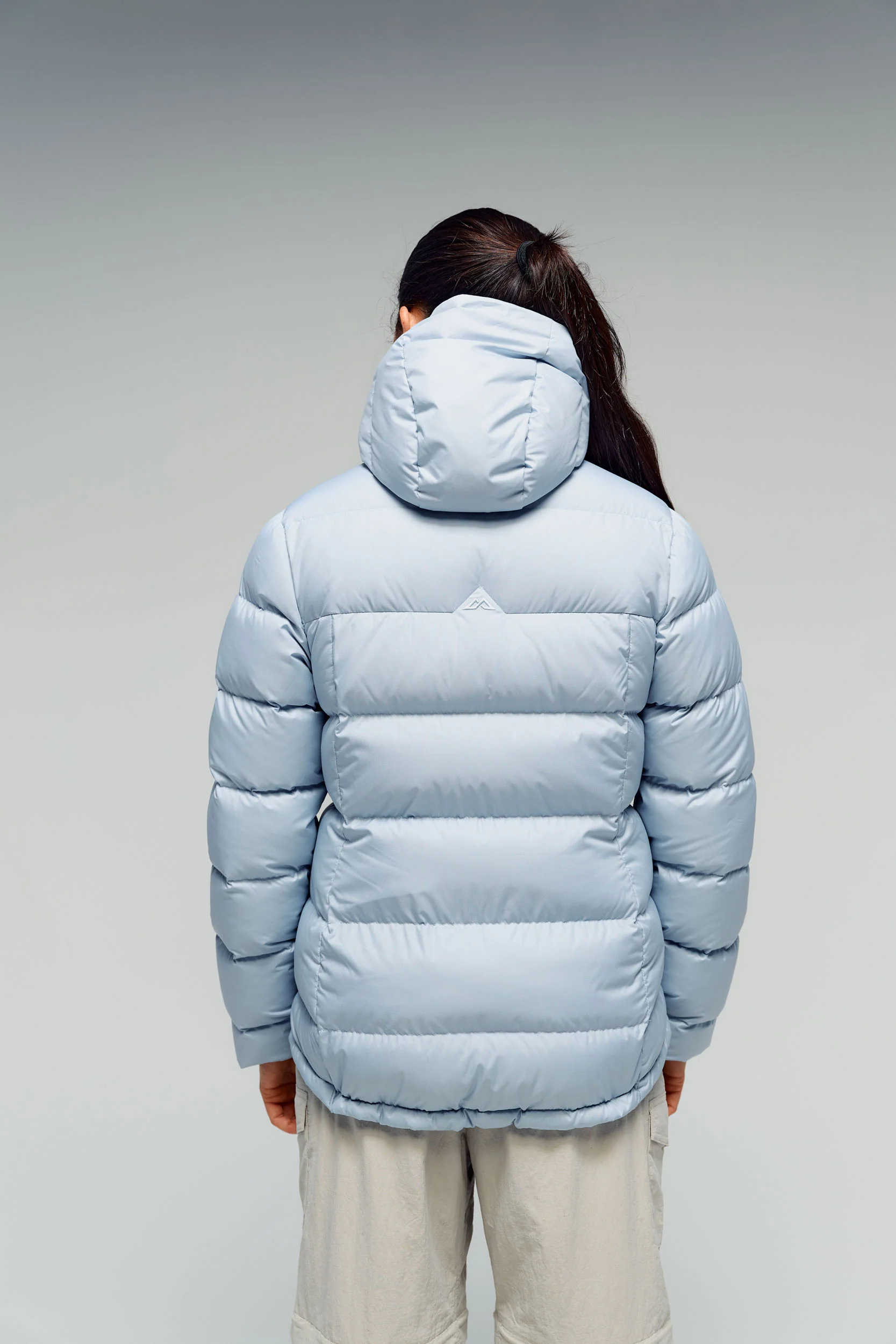 Women's Epiq Hooded Down Jacket -  Tech Blue - Image 6