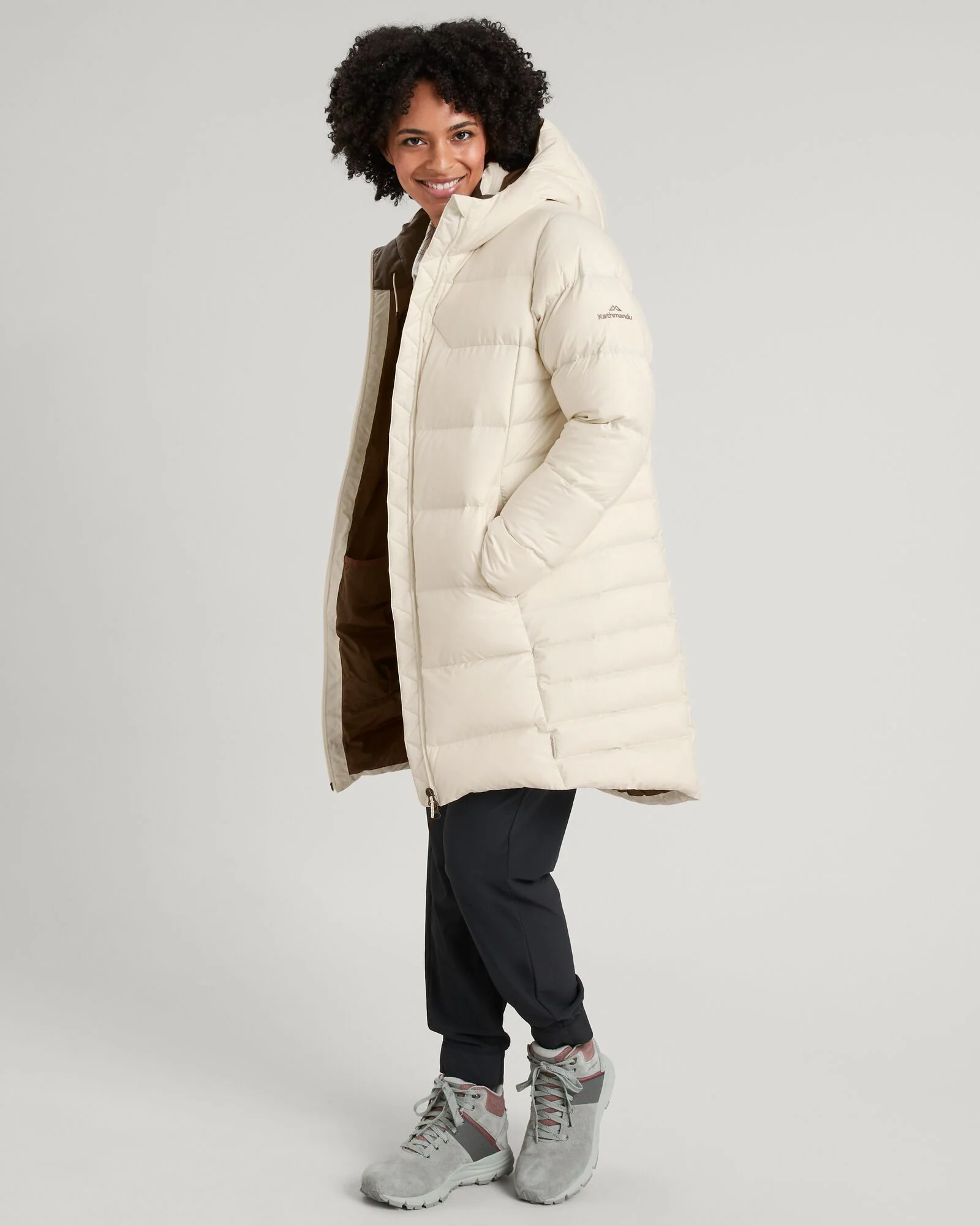 Women's Epiq Down Parka Jacket - Natural - Image 2