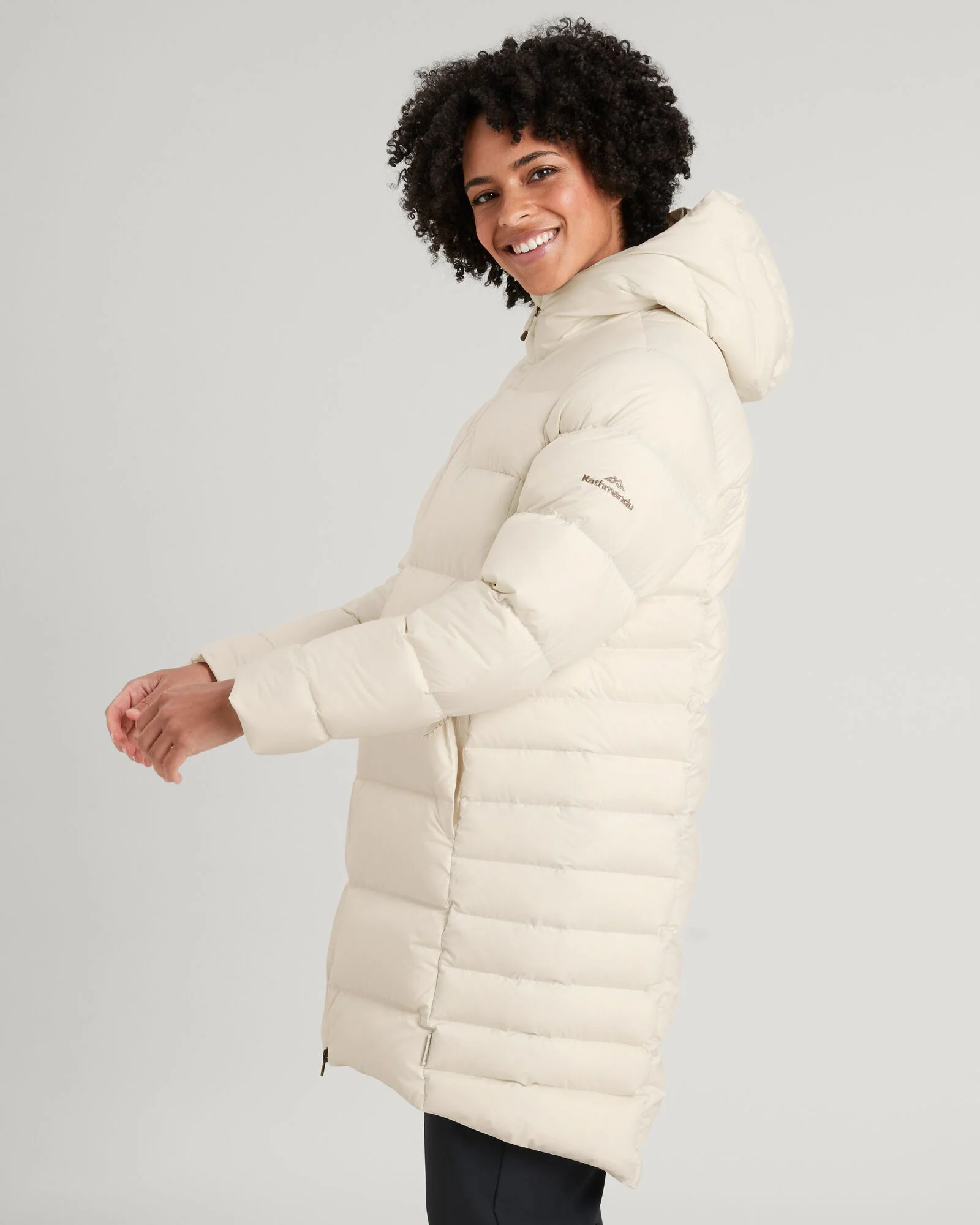 Women's Epiq Down Parka Jacket - Natural - Image 3