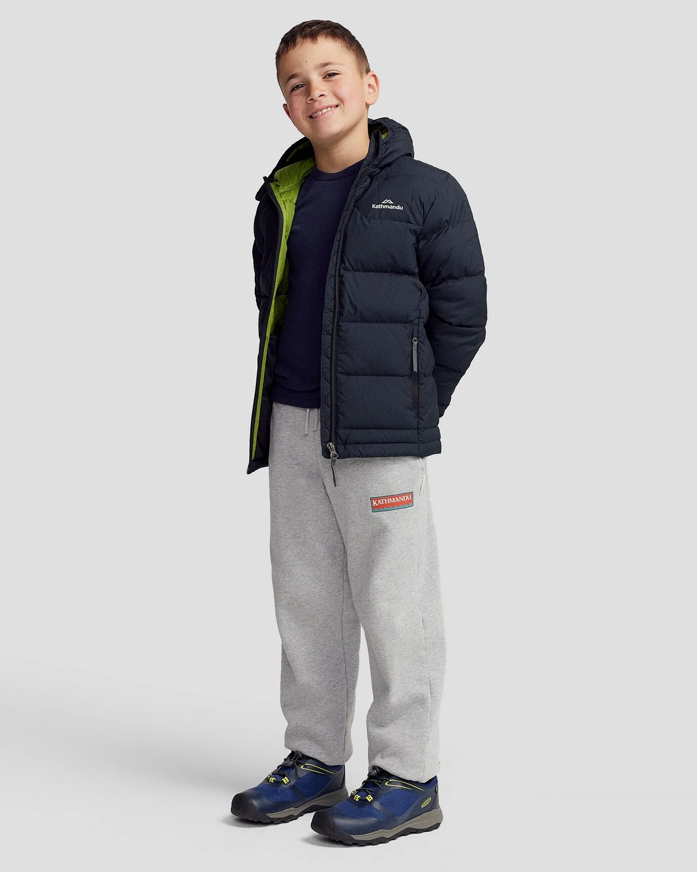 Boys' Epiq Down Jacket - Black - Image 2
