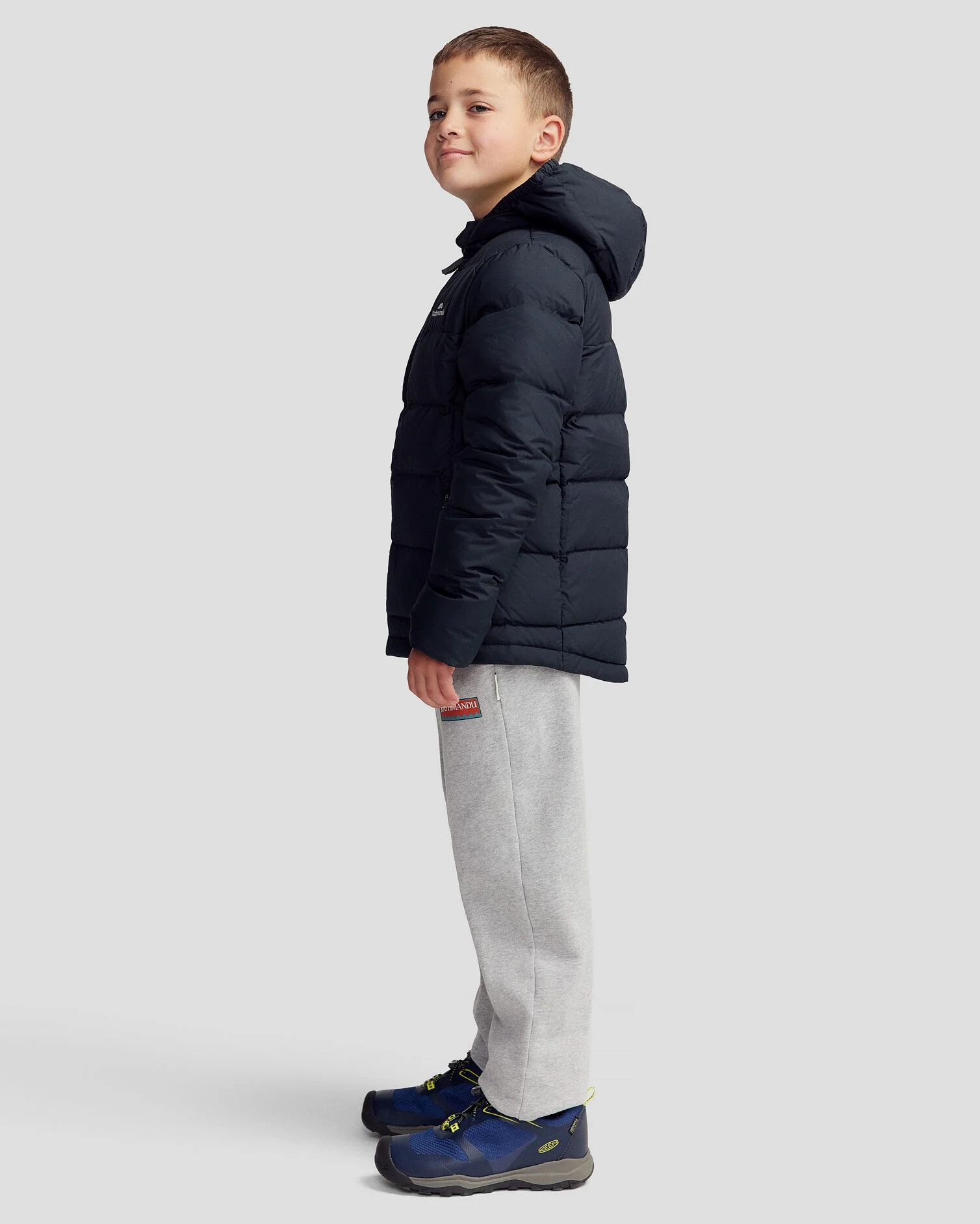 Boys' Epiq Down Jacket - Black - Image 3
