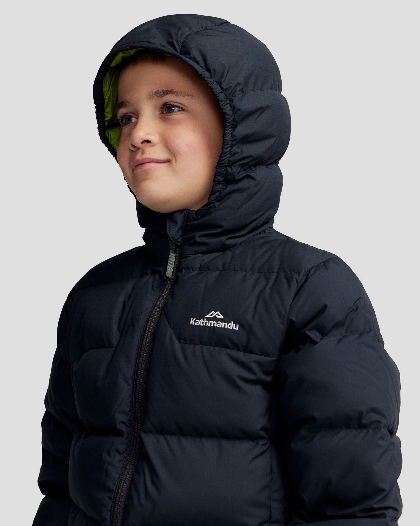 Boys' Epiq Down Jacket - Black - Image 5