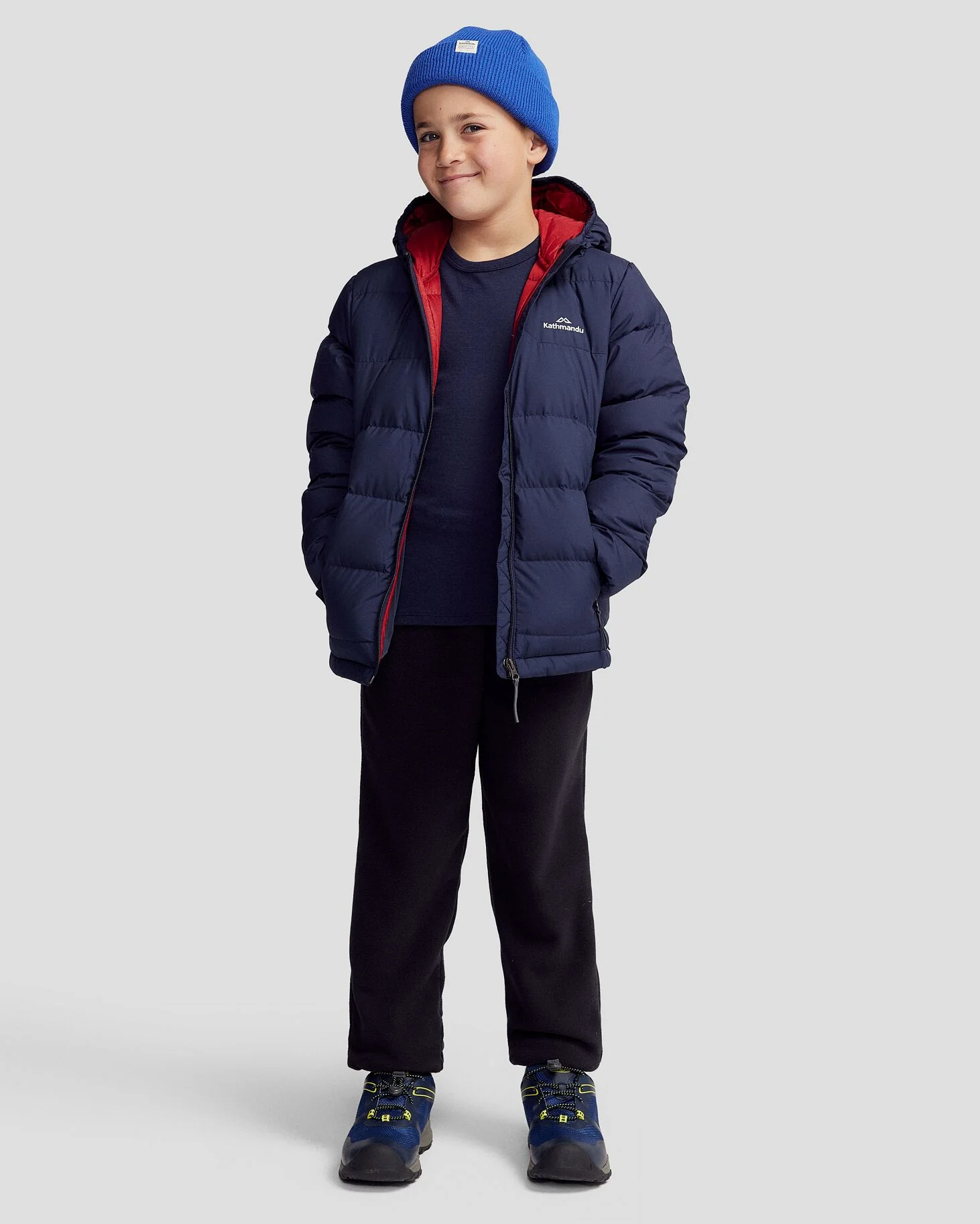 Boys' Epiq Down Jacket - Midnight Navy - Image 3