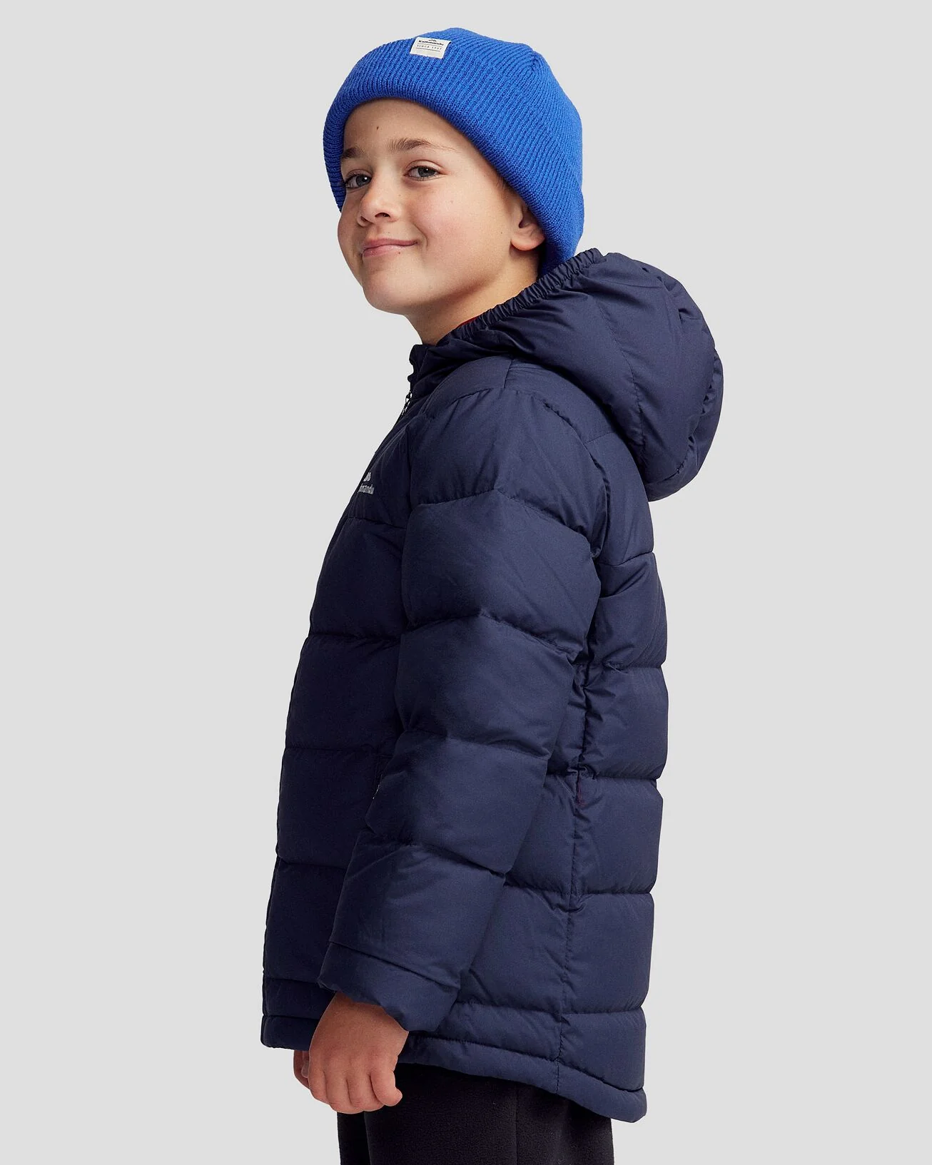 Boys' Epiq Down Jacket - Midnight Navy - Image 4