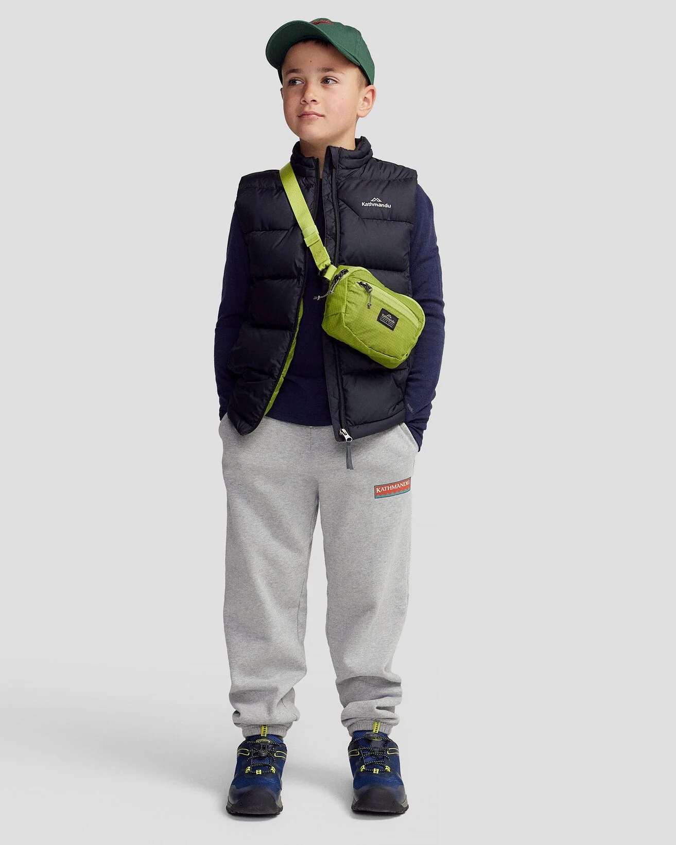 Boys' Epiq Down Vest - Black - Image 2