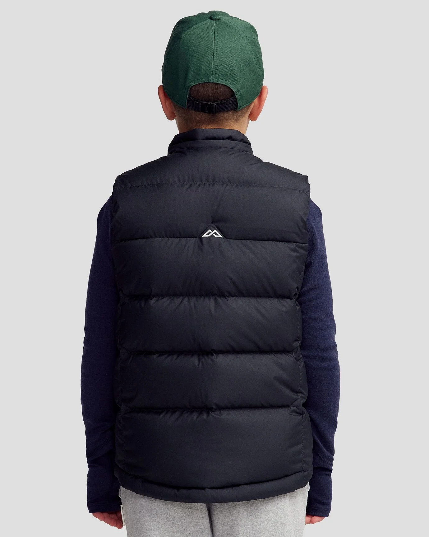 Boys' Epiq Down Vest - Black - Image 4