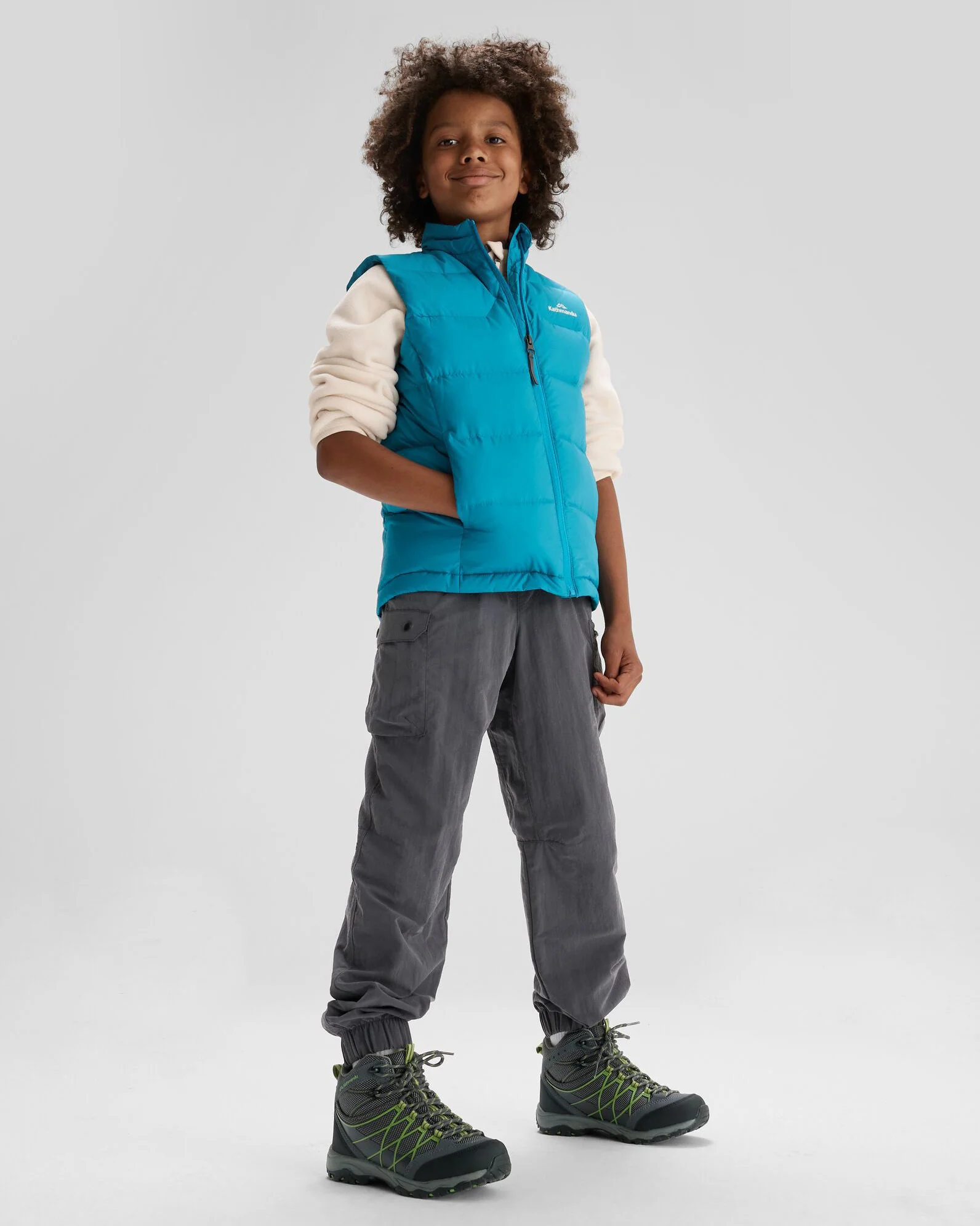 Boys' Epiq Down Vest - Eddy - Image 2
