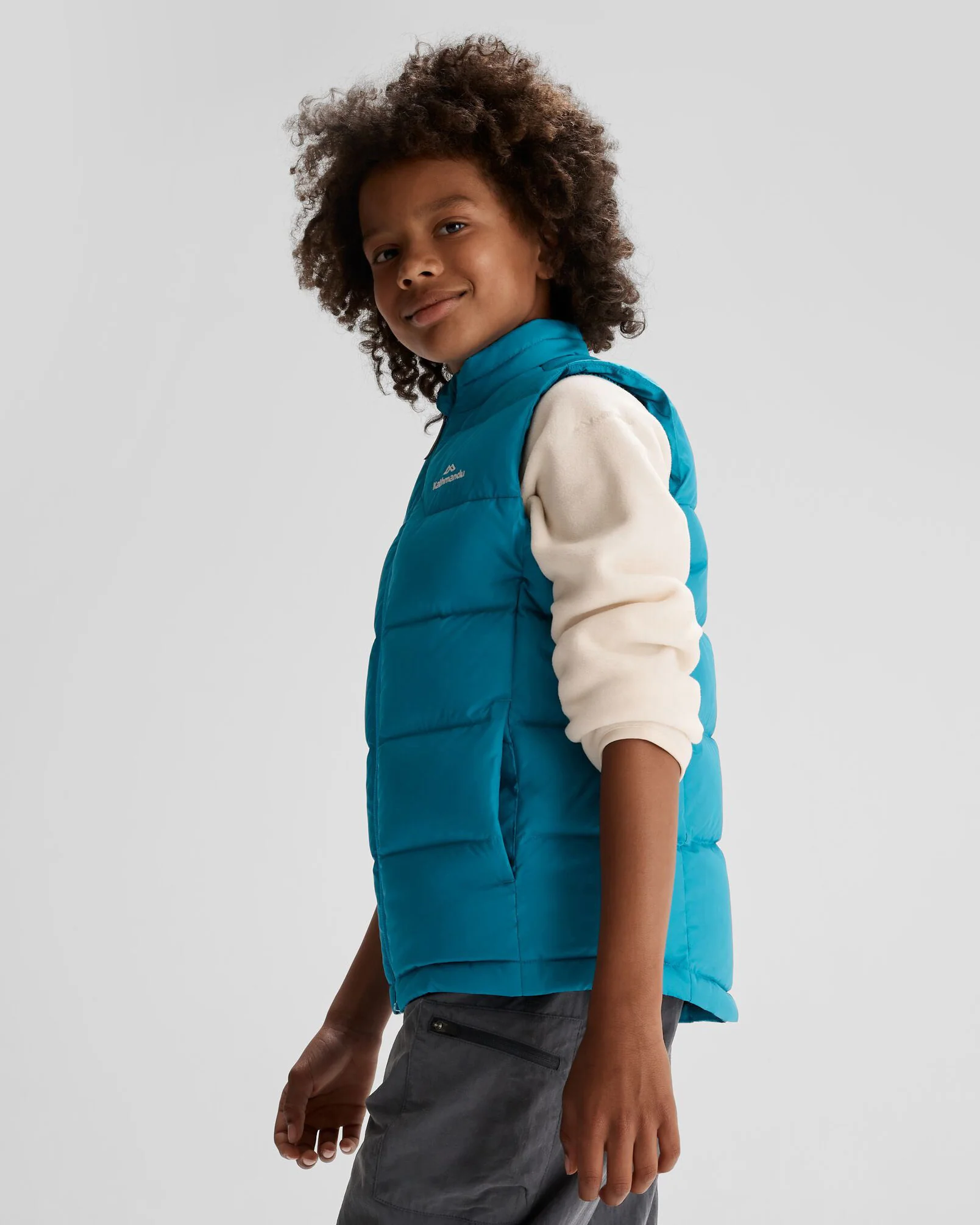 Boys' Epiq Down Vest - Eddy - Image 3