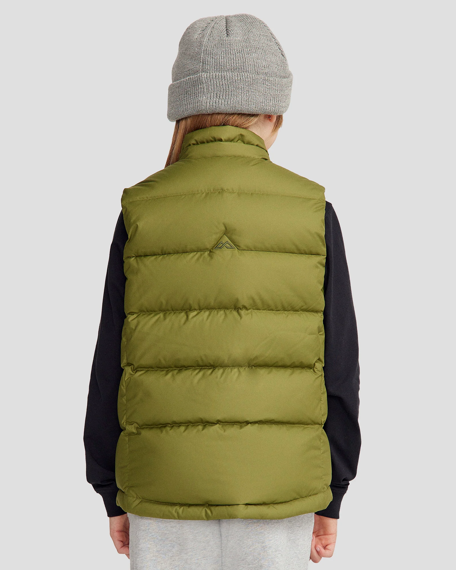 Youth's Epiq Down Vest - Dark Fern - Image 4
