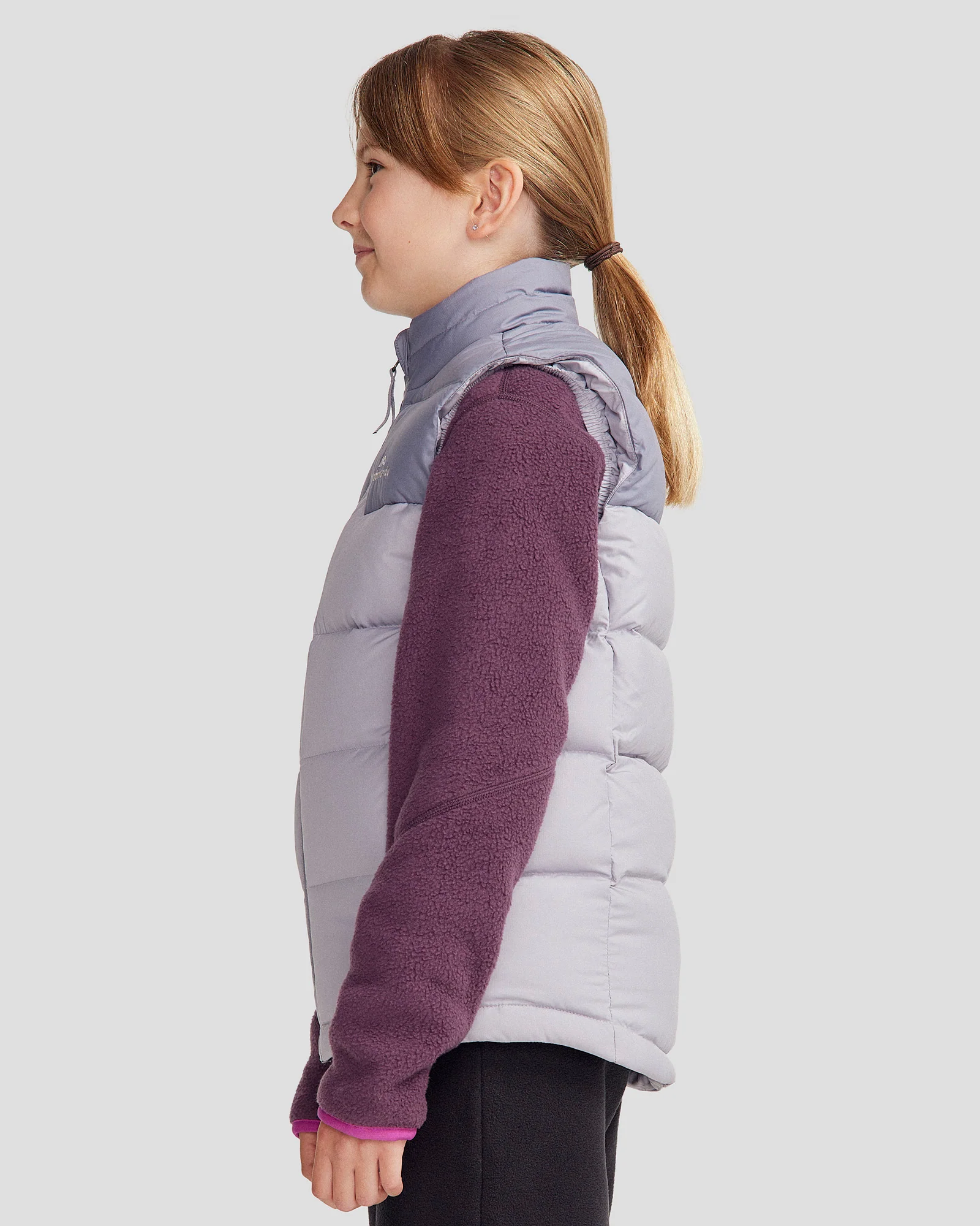 Youth's Epiq Down Vest - Dark Haze/Light Haze - Image 3