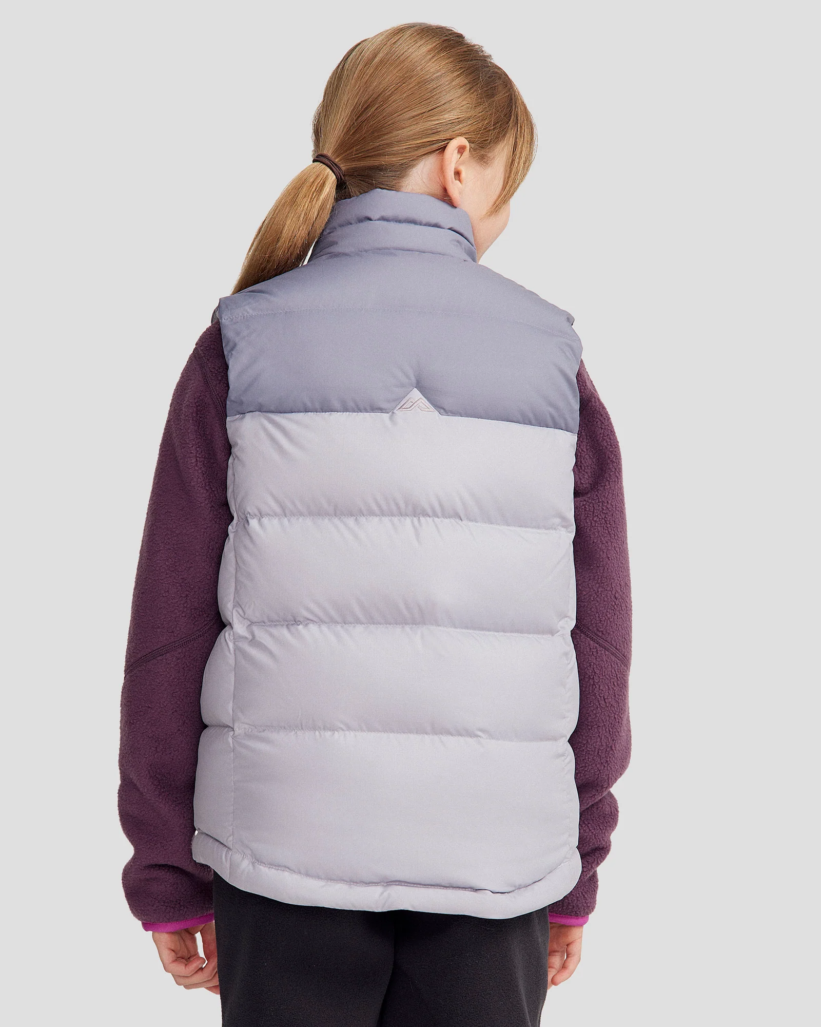 Youth's Epiq Down Vest - Dark Haze/Light Haze - Image 4