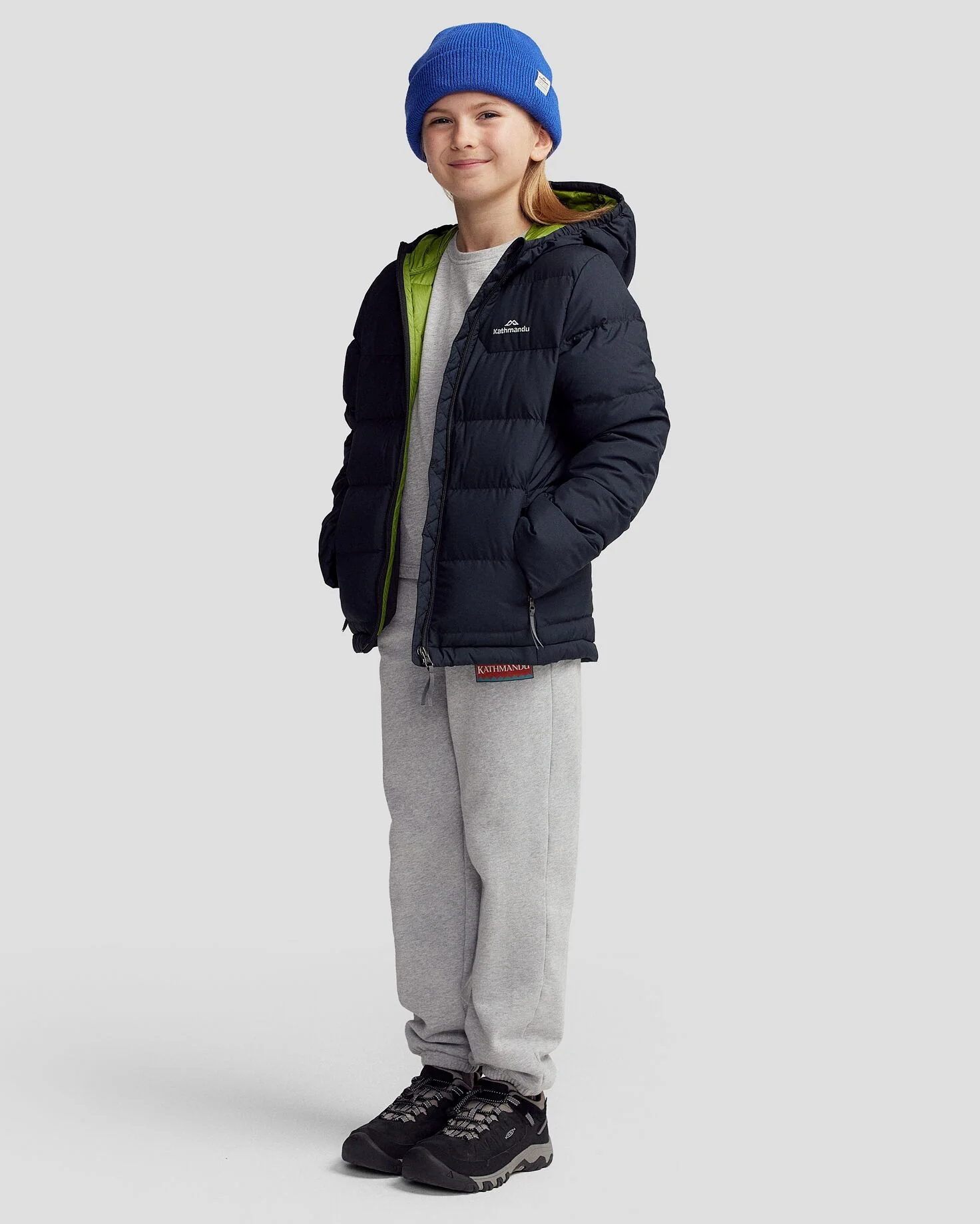 Girls' Epiq Down Jacket - Black - Image 2
