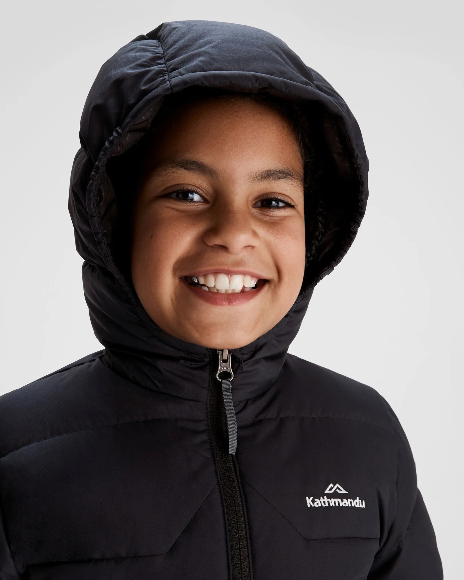 Girls' Epiq Down Jacket - Black/Black - Image 4