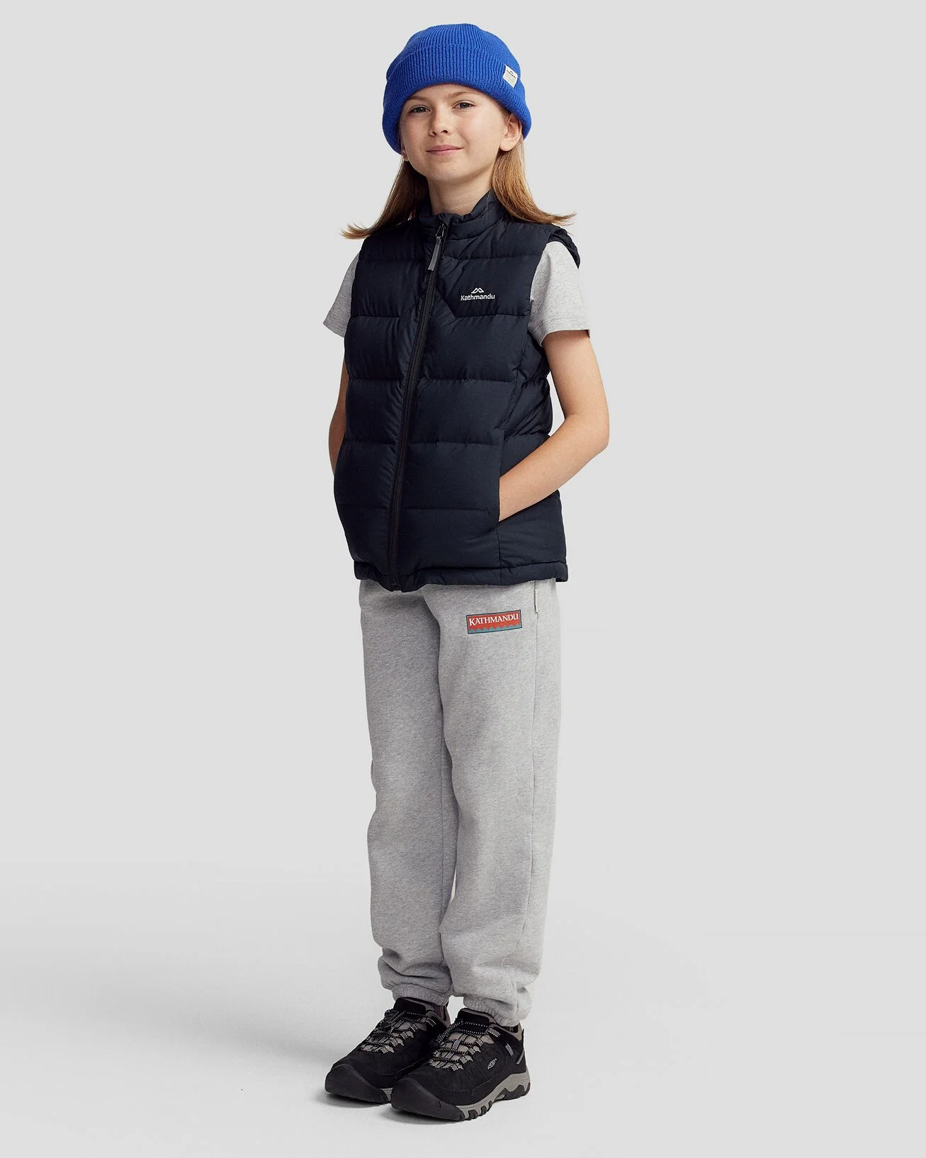 Girls' Epiq Down Vest - Black - Image 2