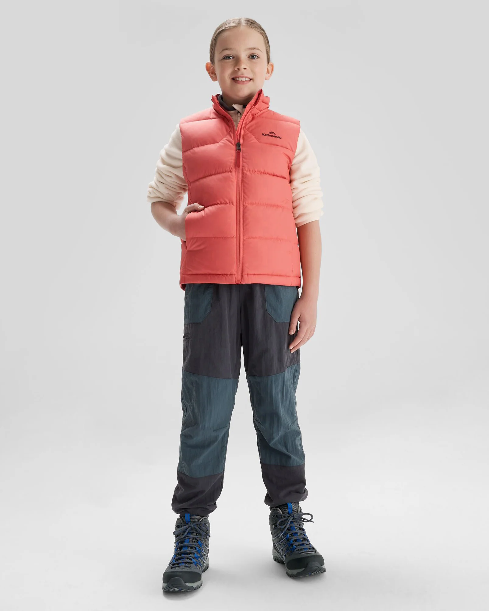 Girls' Epiq Down Vest - Fruity - Image 2