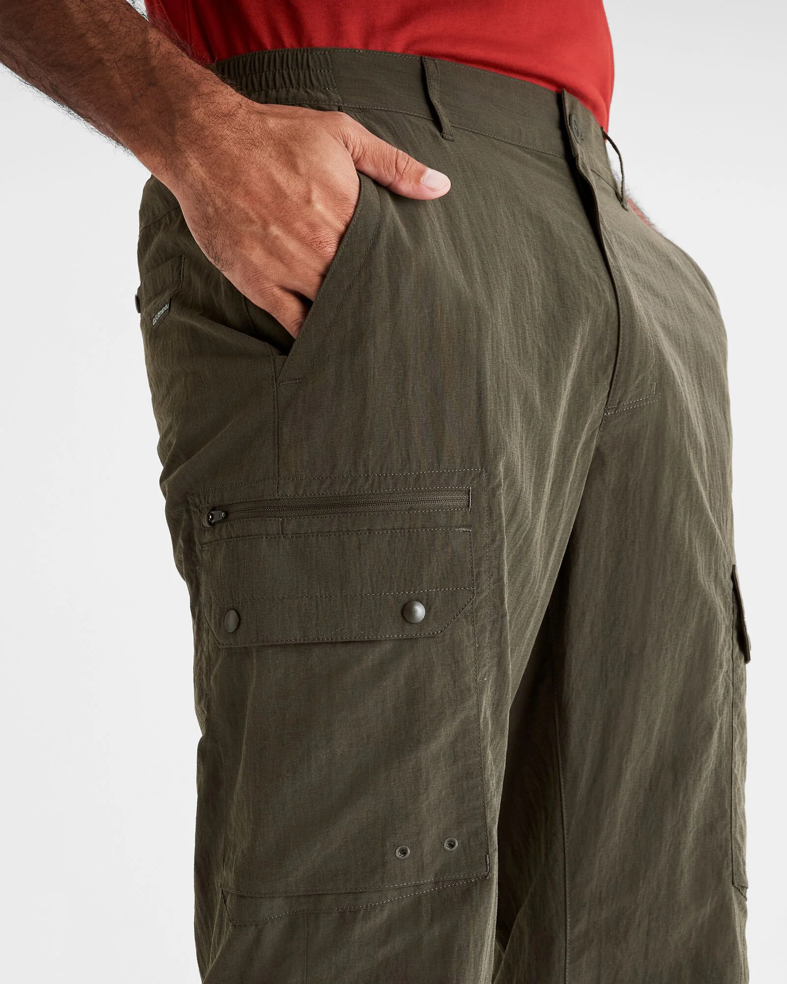 Men's EVRY-Day Cargo Pants - Dark Moss - Image 4