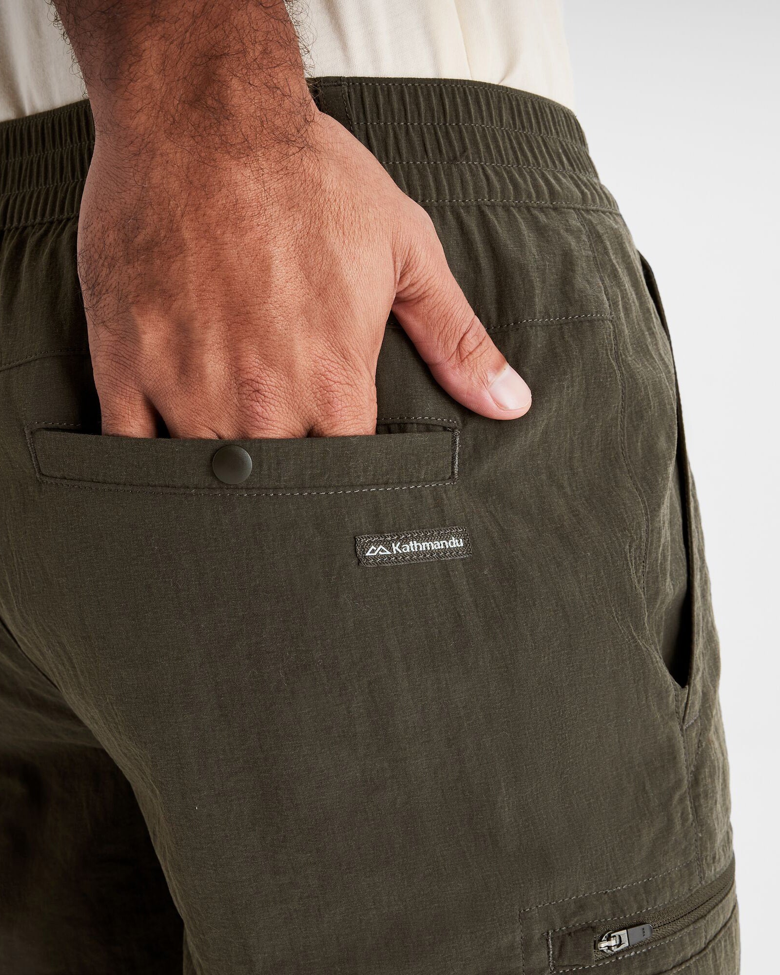 Men's EVRY-Day Cargo Shorts - Dark Moss - Image 5