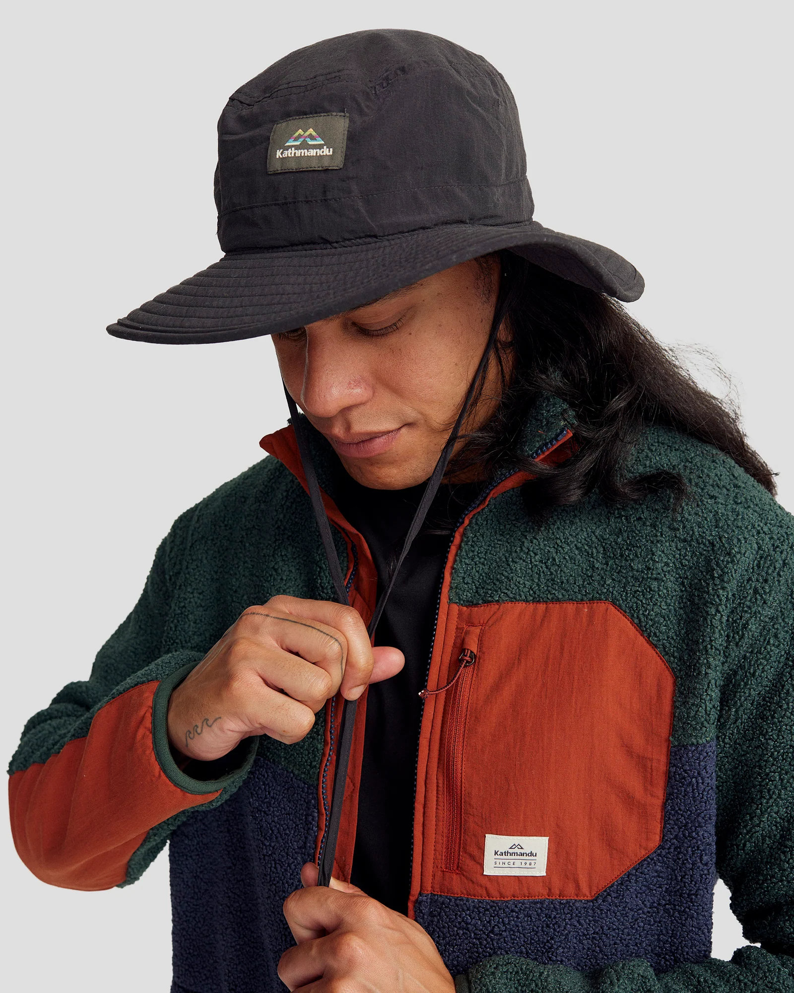 EVRY-Day UPF 50+ Wide Brim Hat - Black - Image 3
