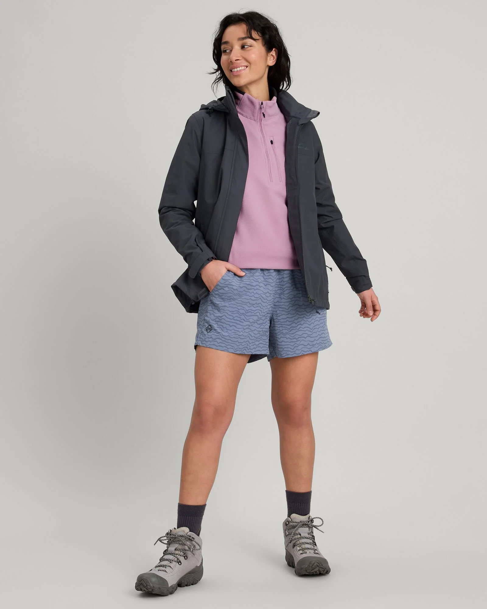 Women's EVRY-Day 4 inch Shorts - At Twilight Peak Print - Image 2