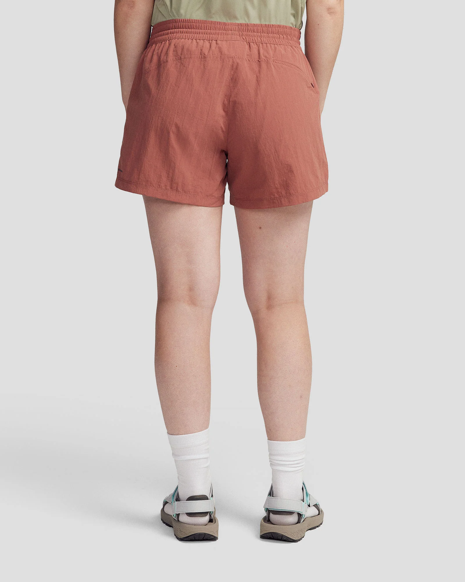 Women's EVRY-Day 4" Shorts - Dark Clay - Image 3