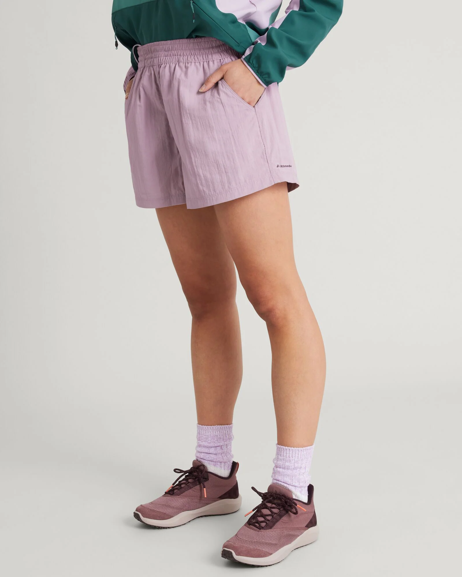 Women's EVRY-Day 4 inch Shorts - Lupin Field - Image 3