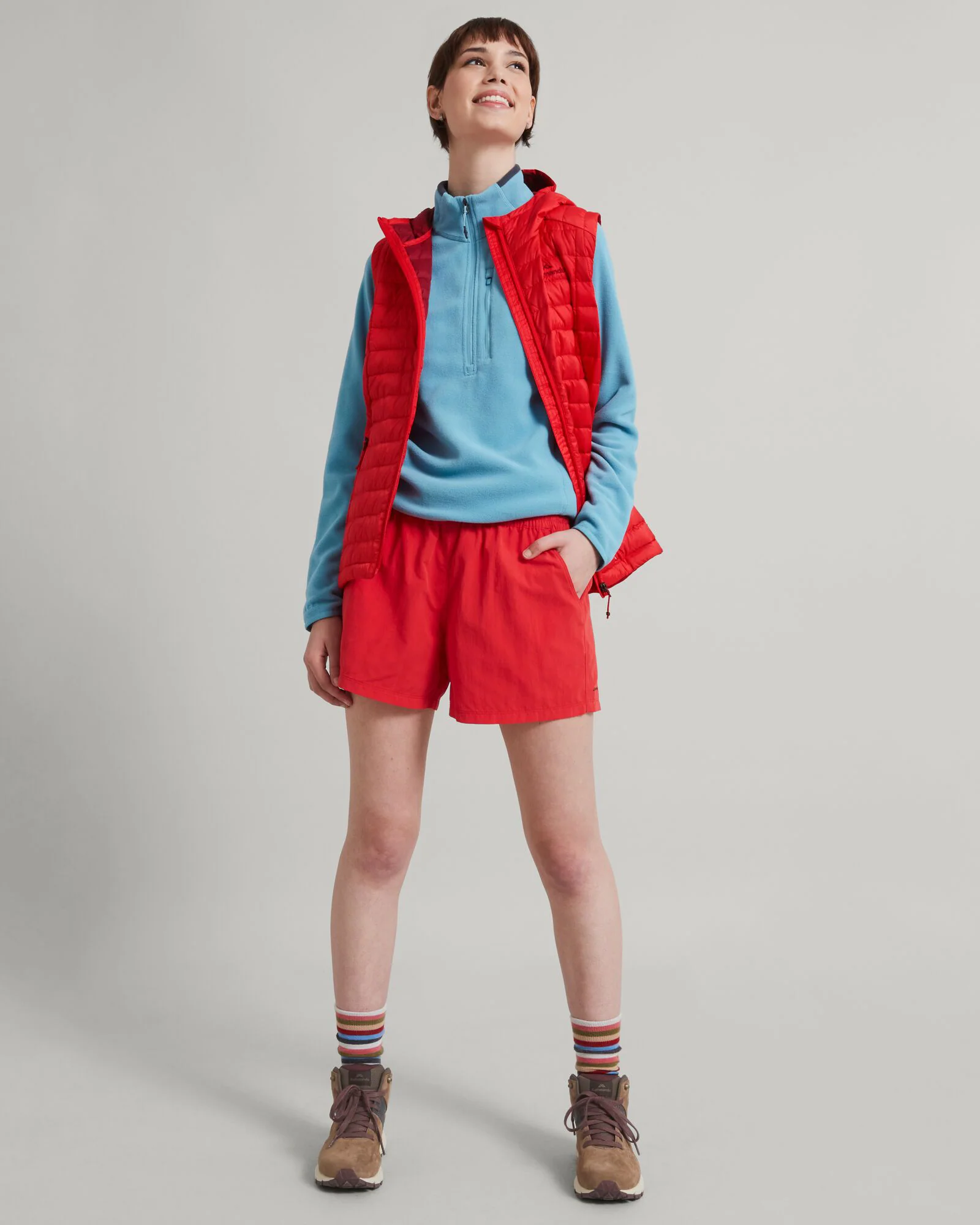 Women's EVRY-Day 4 inch Shorts - Signal Red - Image 2