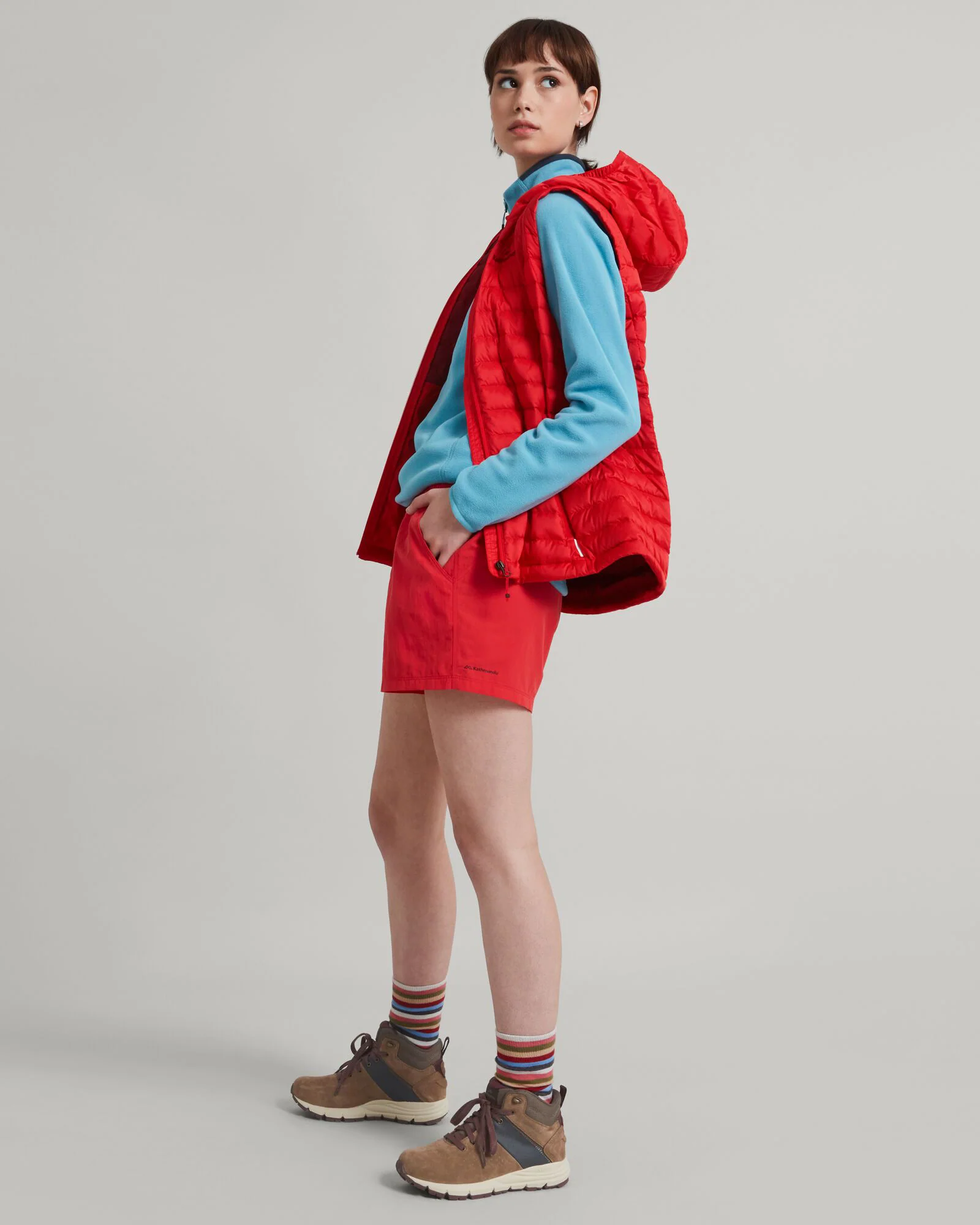 Women's EVRY-Day 4 inch Shorts - Signal Red - Image 7