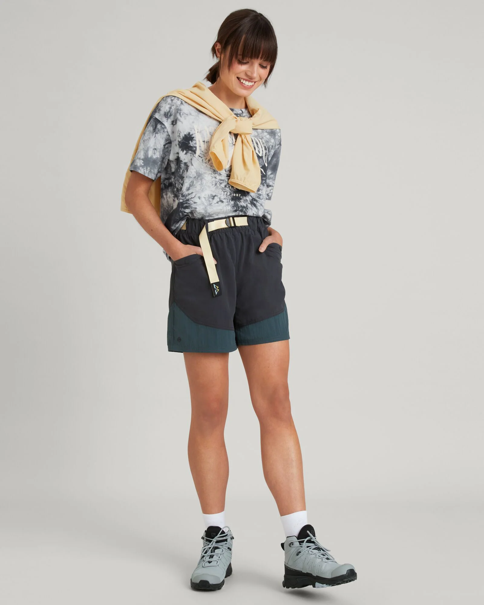 EVRY-Day Women's Cargo Shorts - Night/Light Night - Image 2