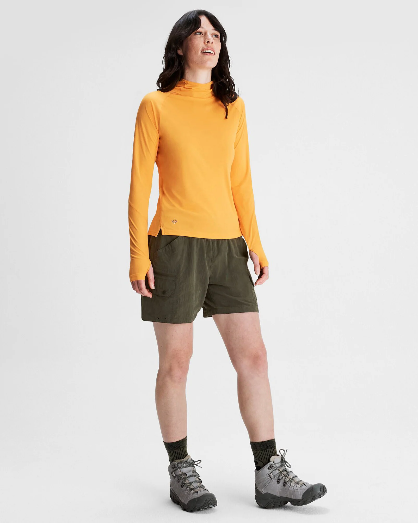 Women's EVRY-Day Cargo Shorts - Dark Moss - Image 2