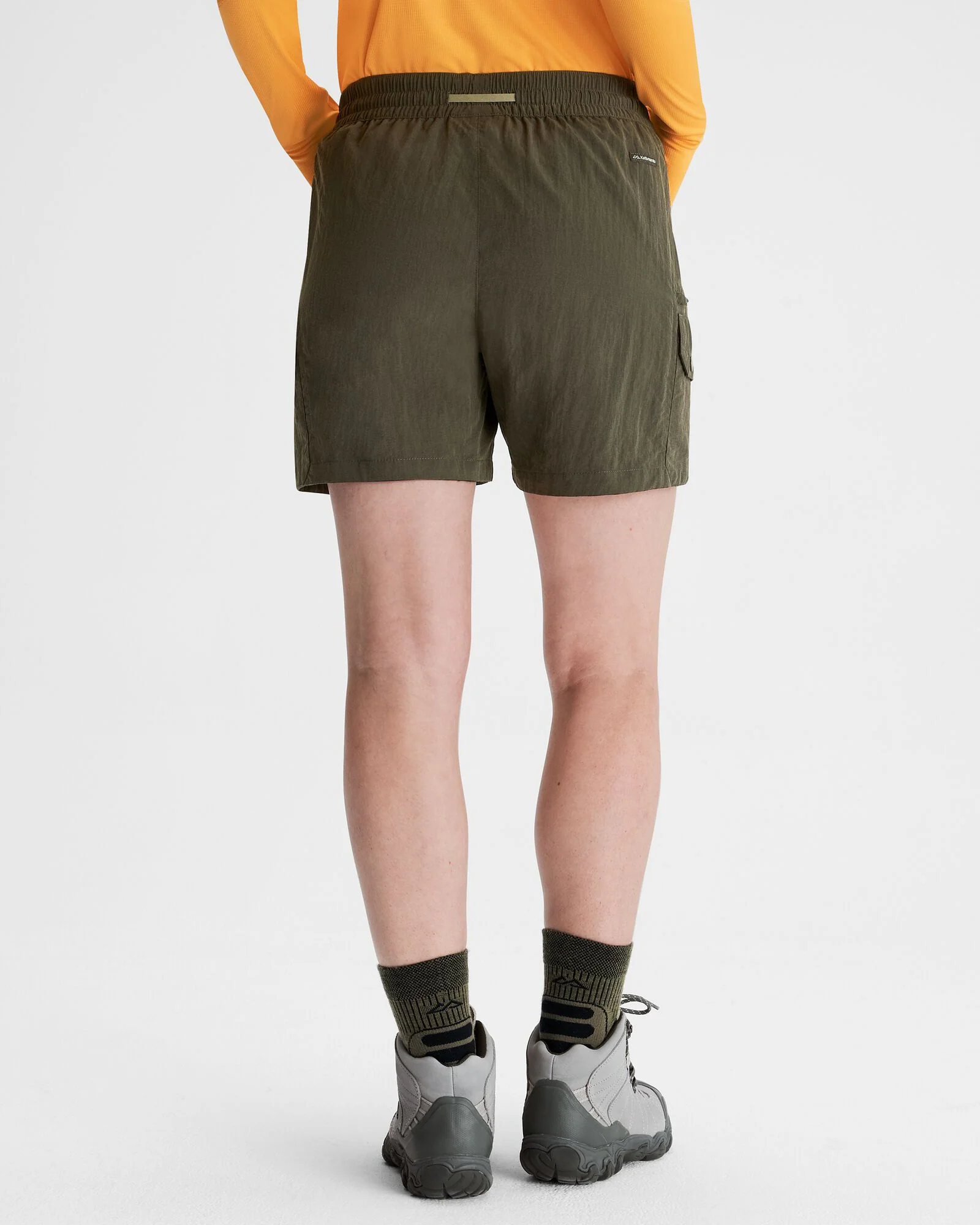 Women's EVRY-Day Cargo Shorts - Dark Moss - Image 3