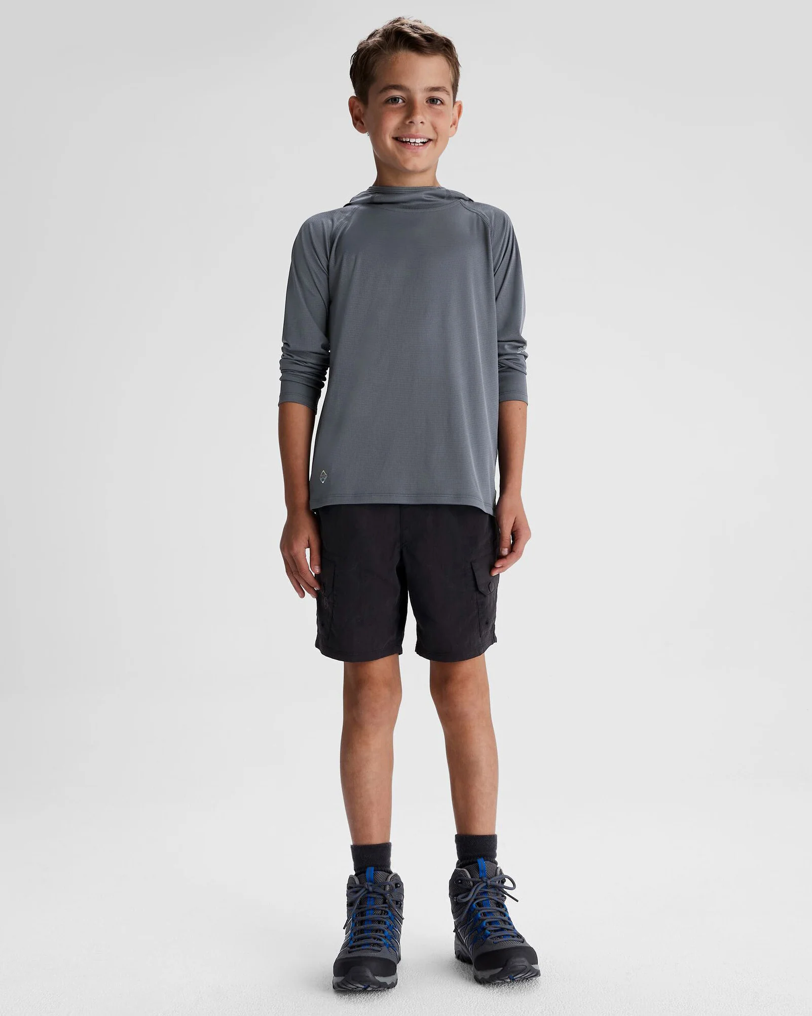 Boys' EVRY-Day Cargo Shorts - Black - Image 2