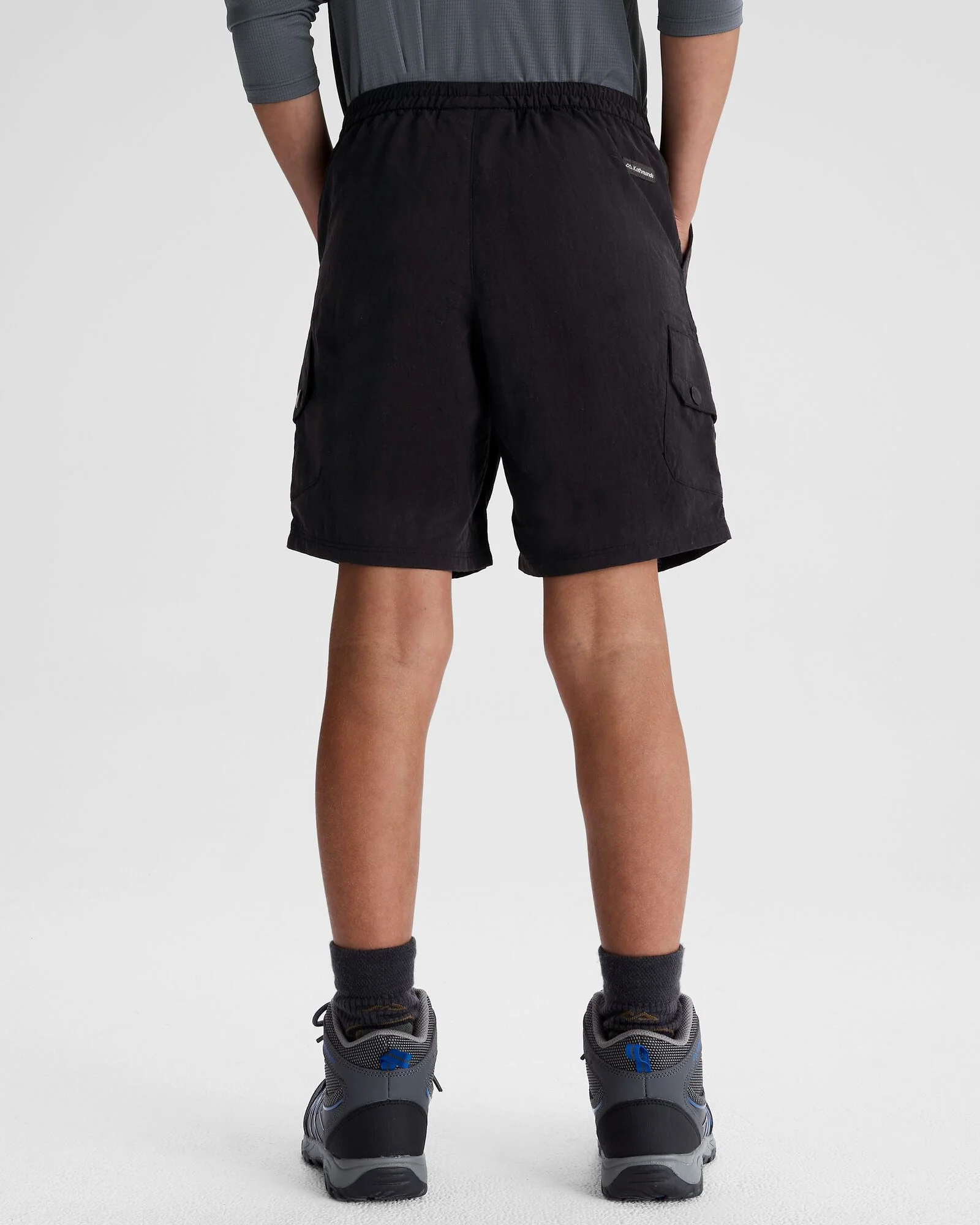 Boys' EVRY-Day Cargo Shorts - Black - Image 3