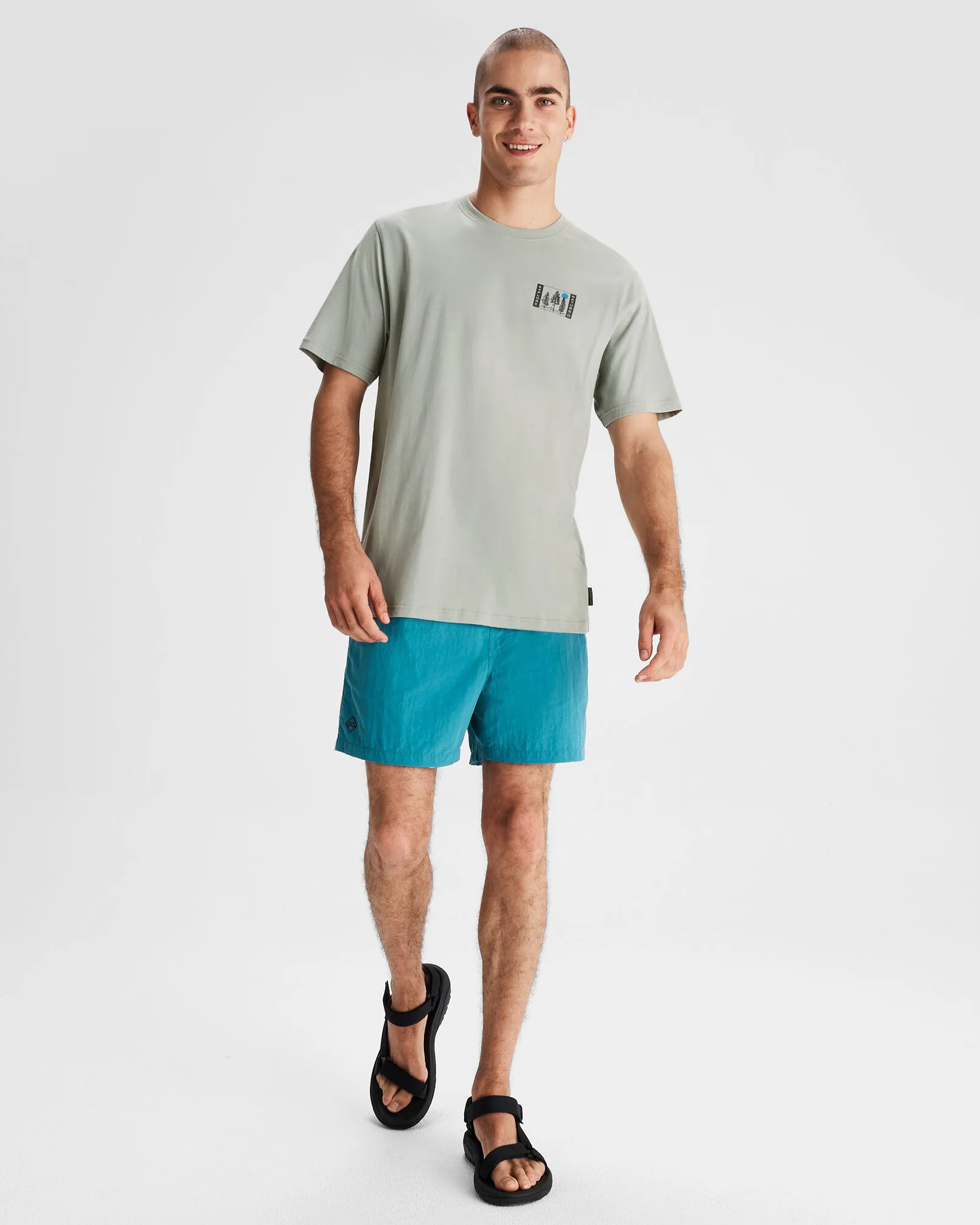 Men's Explore Nature Organic Cotton T-shirt - Gum Tree - Image 2