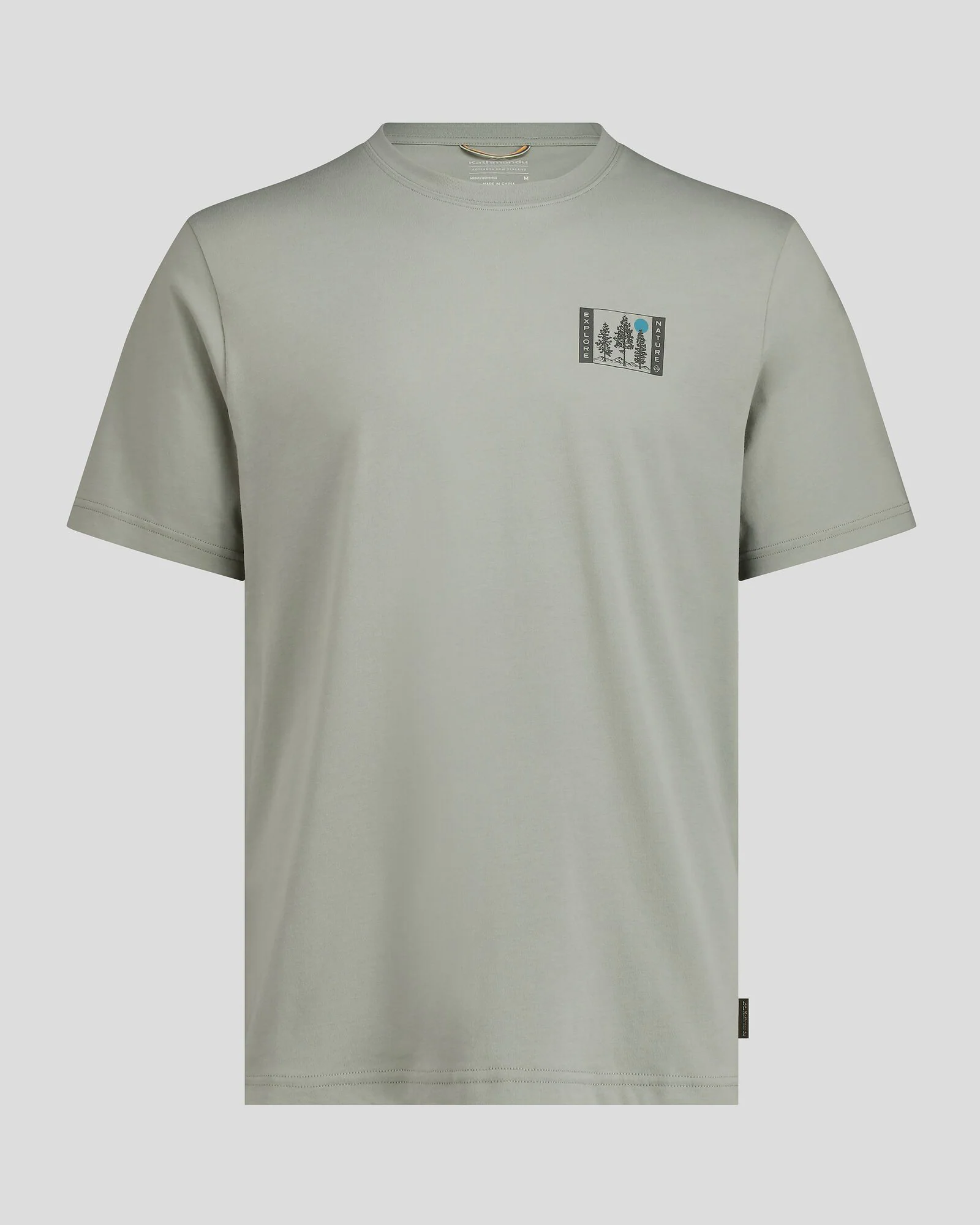 Men's Explore Nature Organic Cotton T-shirt - Gum Tree - Image 4