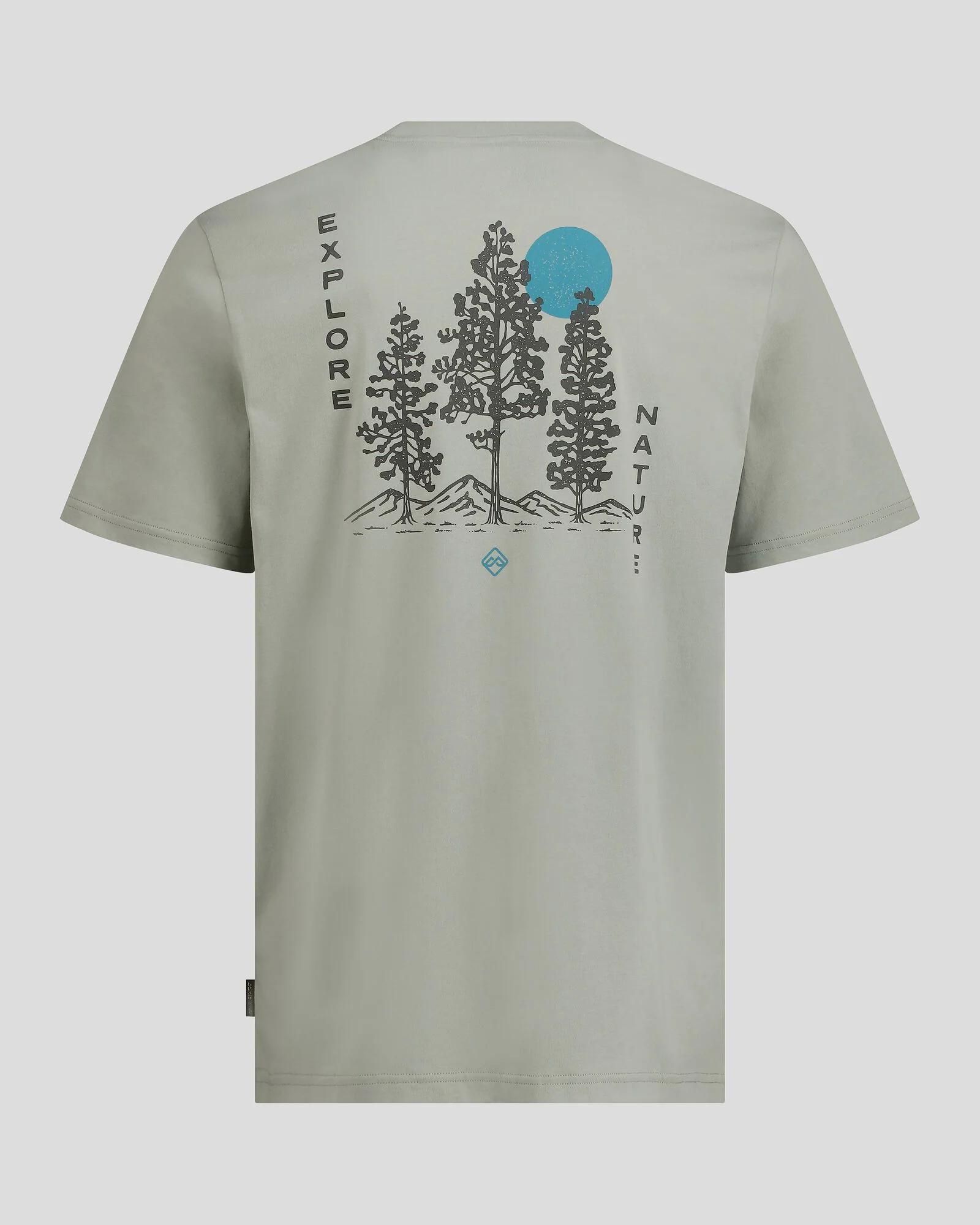 Men's Explore Nature Organic Cotton T-shirt - Gum Tree - Image 5