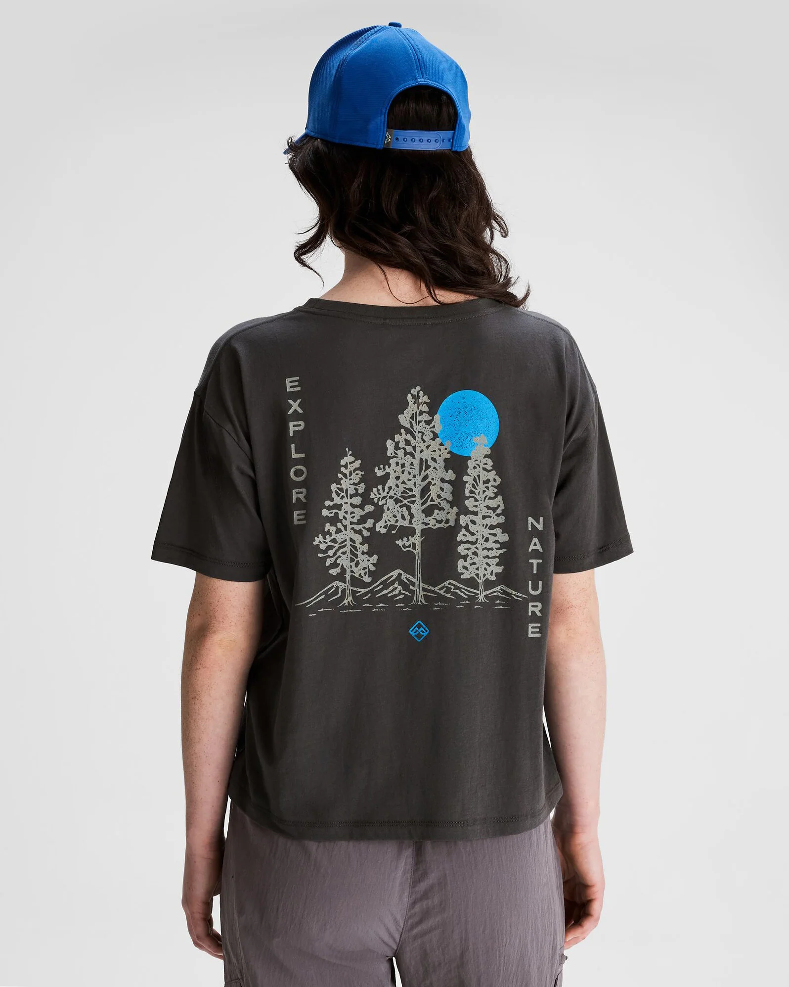 Women's Explore Nature Organic Cotton T-shirt - Shale - Image 3