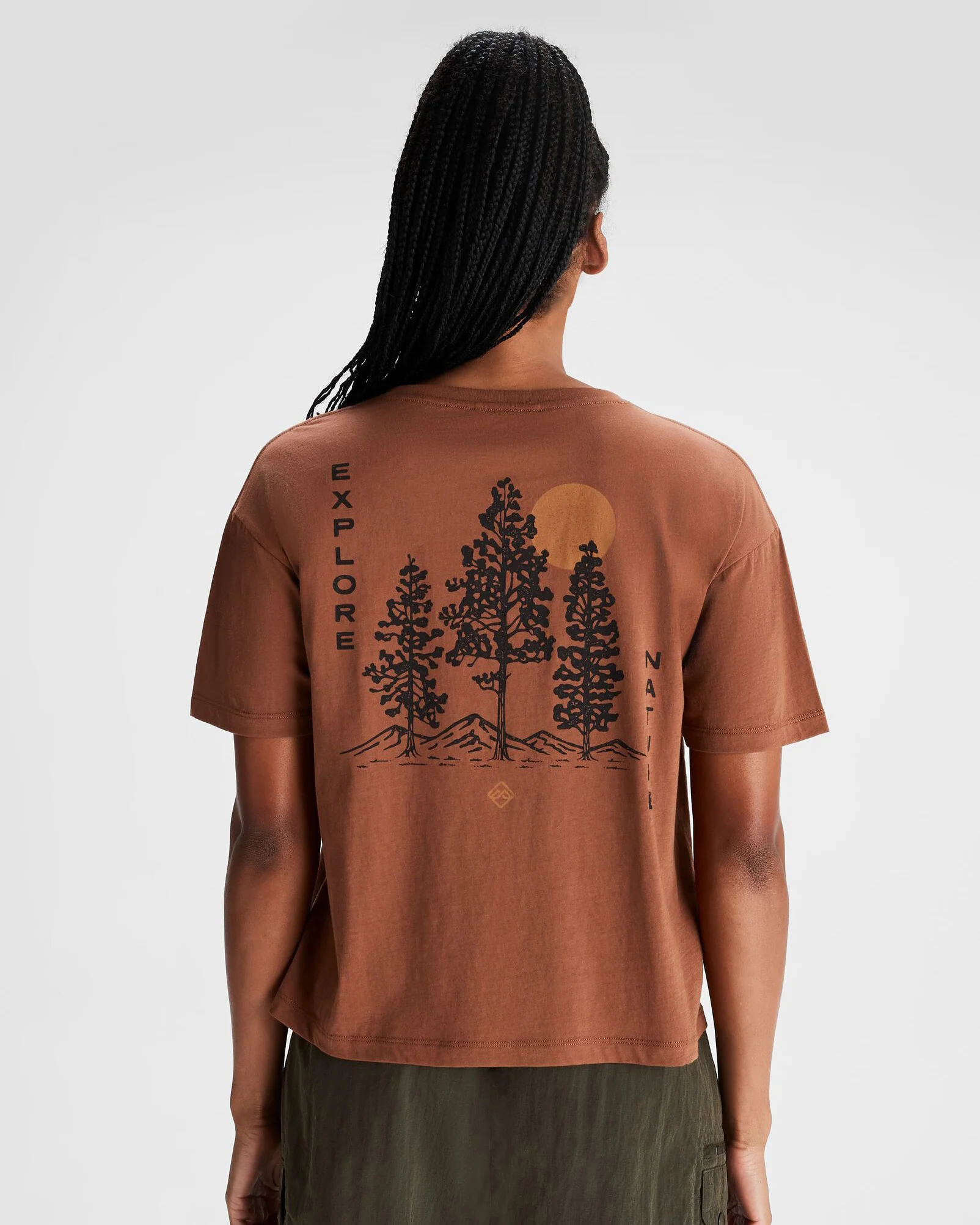Women's Explore Nature Organic Cotton T-shirt - Woodsy - Image 3
