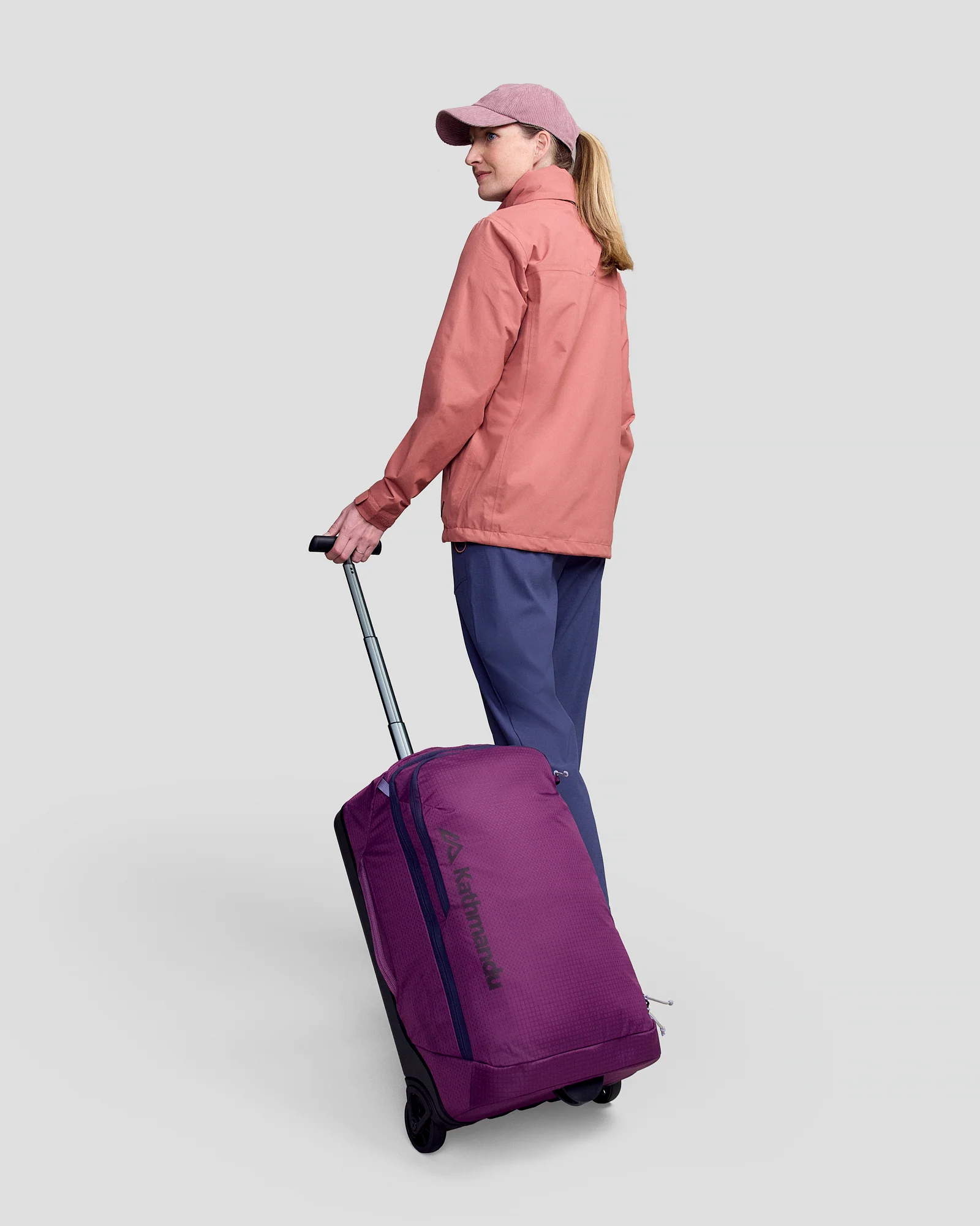 Feather Flight Carry-On - 40L - Berry - Image 4