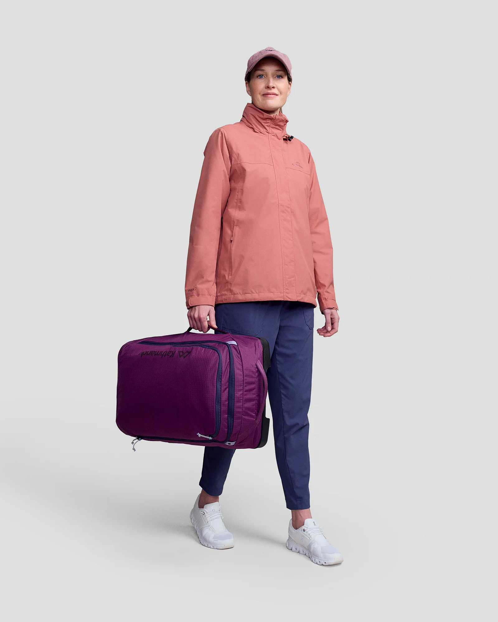 Feather Flight Carry-On - 40L - Berry - Image 7