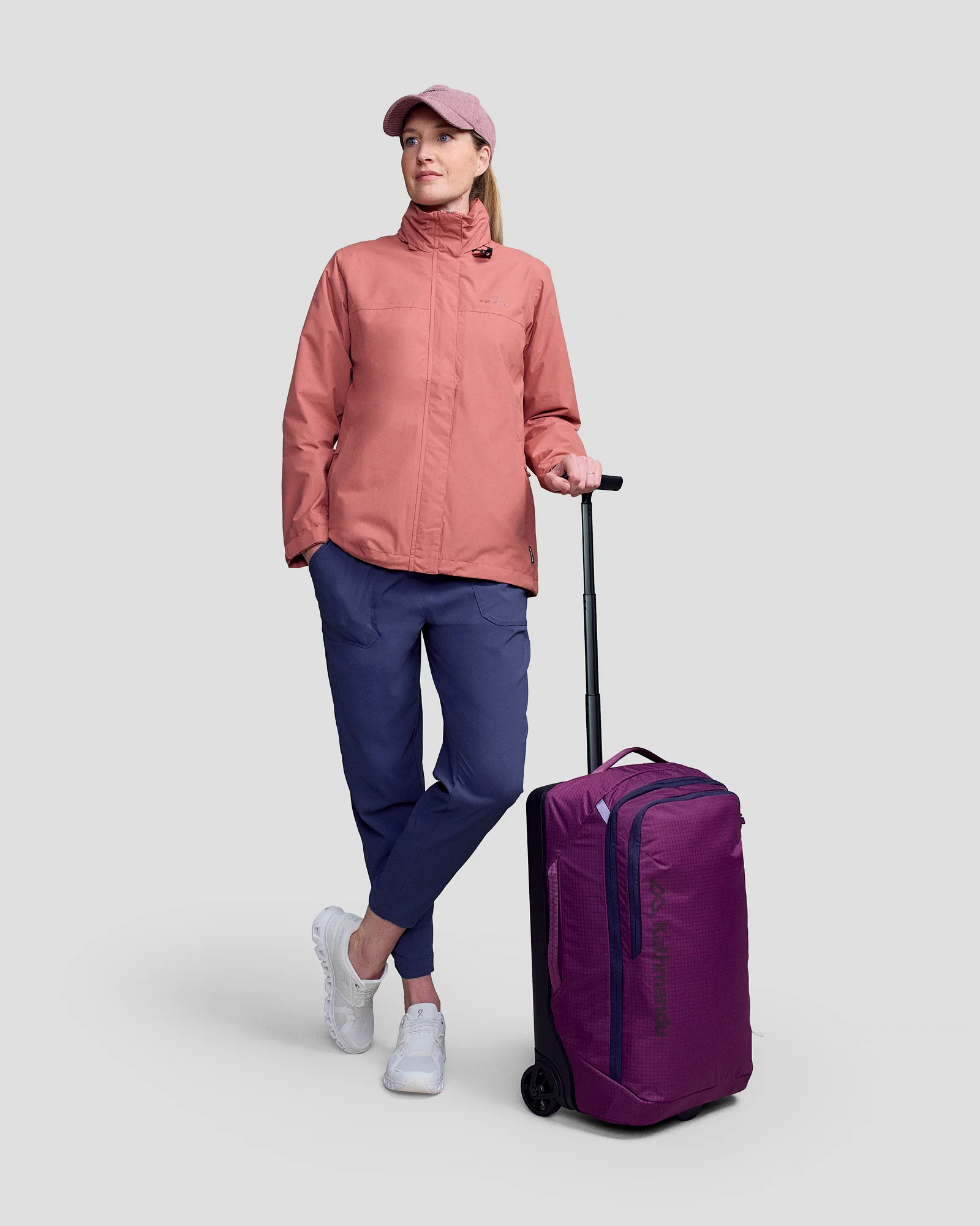 Feather Flight Carry-On - 40L - Berry - Image 8