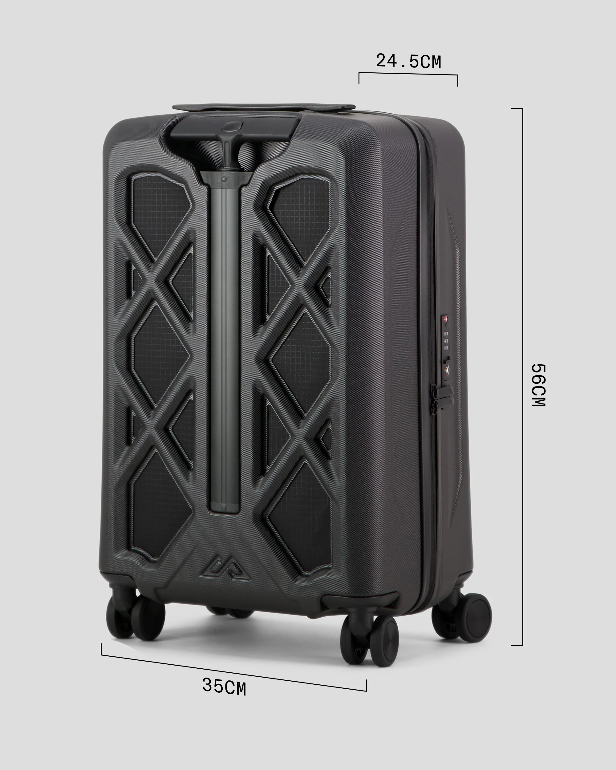 Feather Flight Carry-On Spinner - 40L - Black Stingray - Image 10