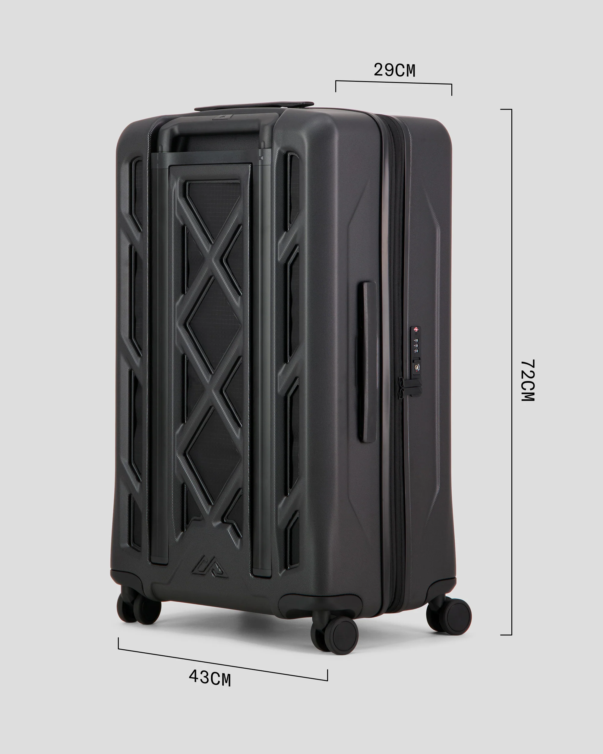 Feather Flight Check-In Spinner - 80/90L - Black Stingray - Image 4