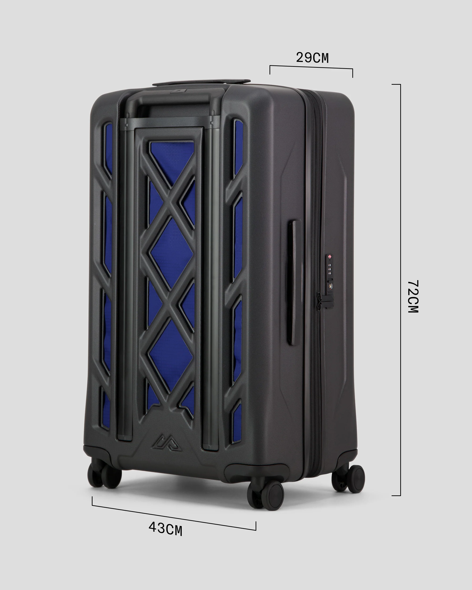 Feather Flight Check-In Spinner - 80/90L -  Bright Navy - Image 5