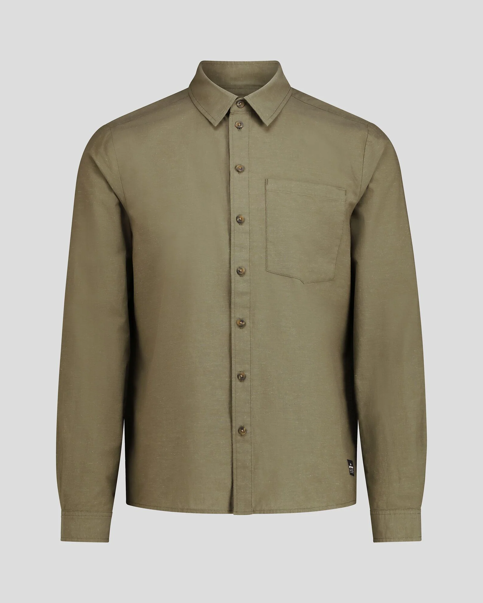 Men's Flaxton LT Long Sleeve Shirt - Moss - Image 5