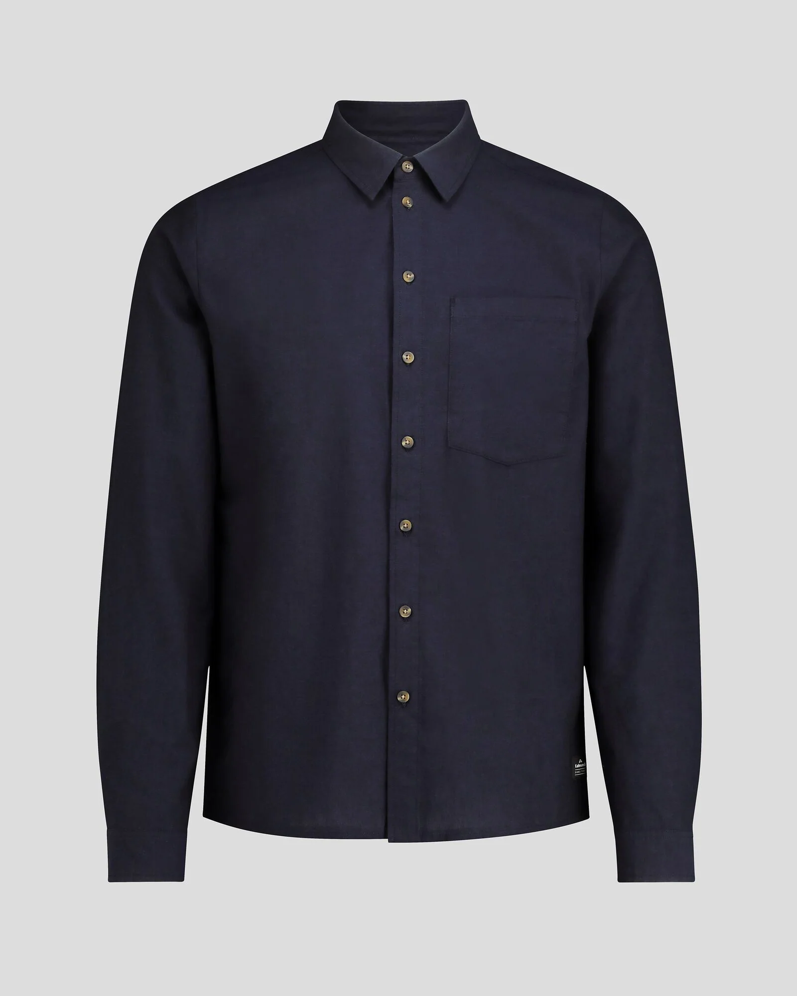 Men's Flaxton LT Long Sleeve Shirt - Pure Navy - Image 5