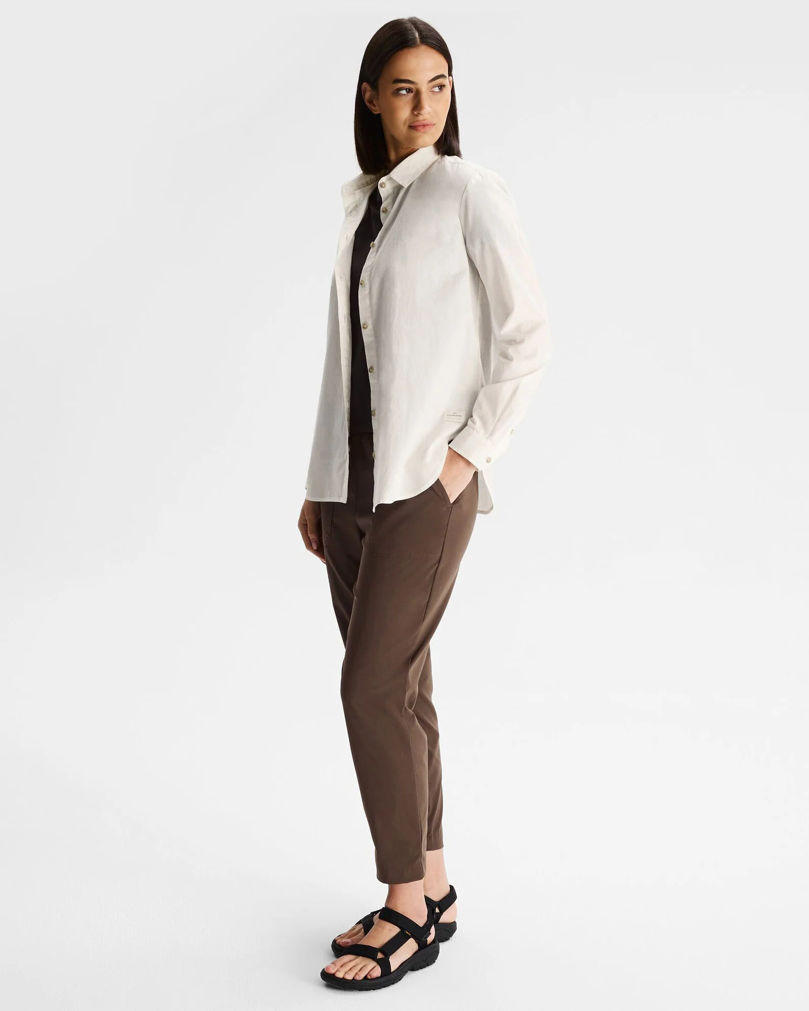 Women's Flaxton LT Long Sleeve Shirt - White - Image 2