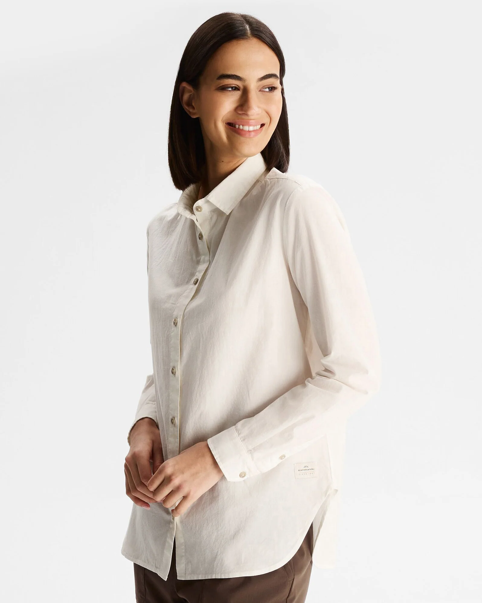 Women's Flaxton LT Long Sleeve Shirt - White - Image 3