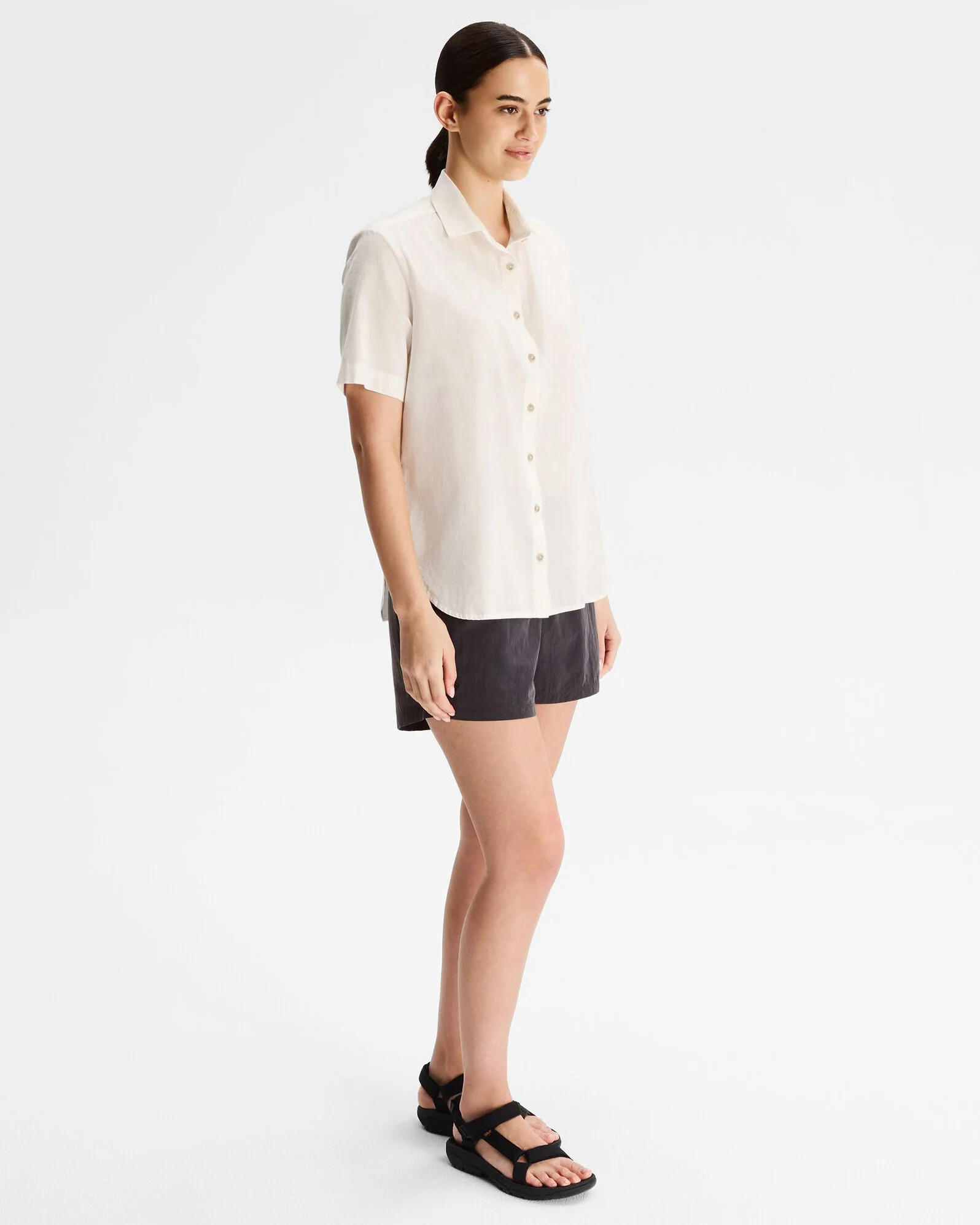 Women's Flaxton LT Short Sleeve Shirt - White - Image 2